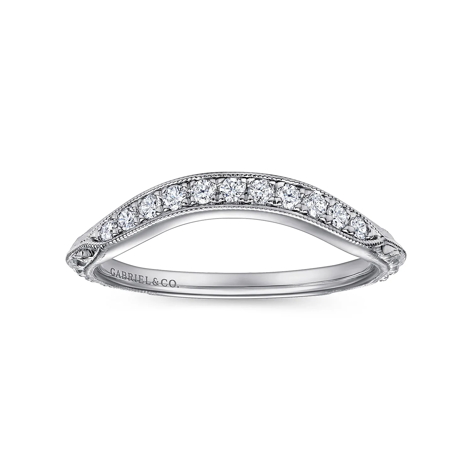 Matching Wedding Band in Platinum, photograph 5