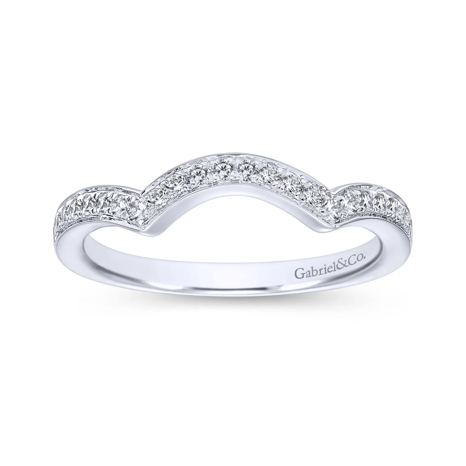 Matching Wedding Band in Platinum, photograph 5