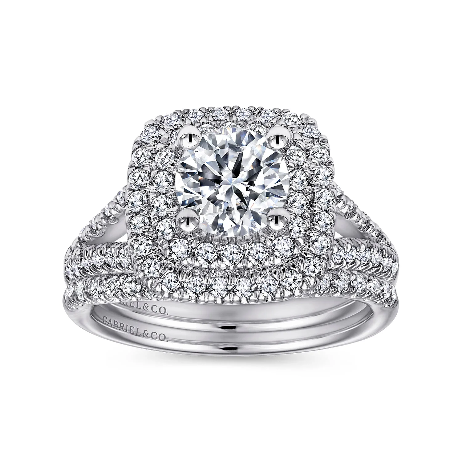 Matching Wedding Band in 14K White Gold, photograph 4