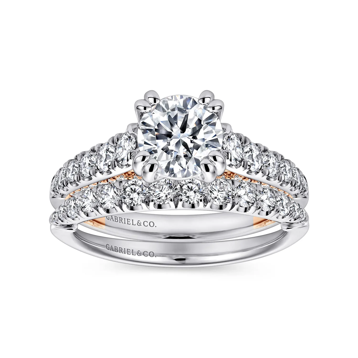 Matching Wedding Band in 14K White Gold, photograph 4