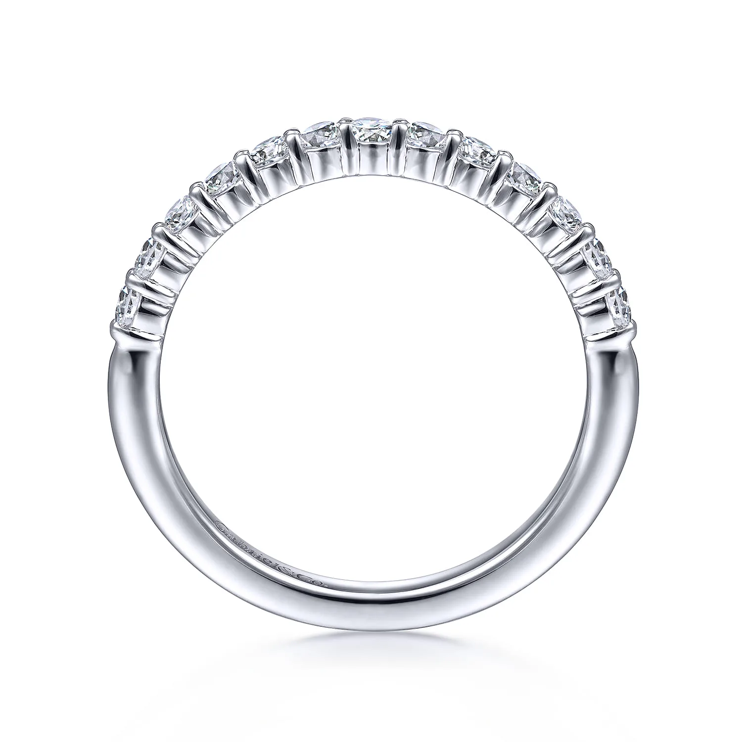 Matching Wedding Band in Platinum, photograph 2