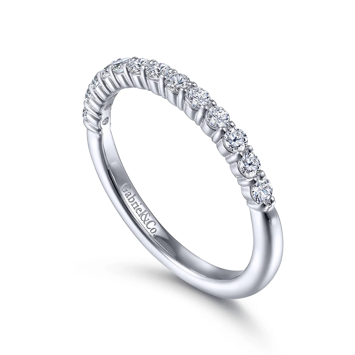 Matching Wedding Band in Platinum, photograph 3