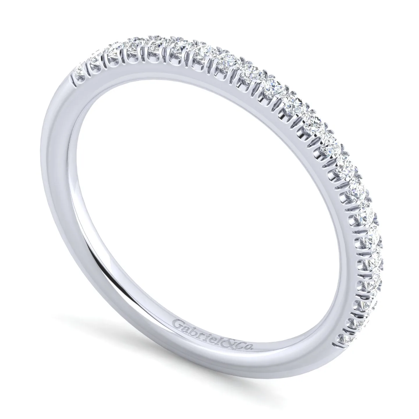 Matching Wedding Band in Platinum, photograph 3