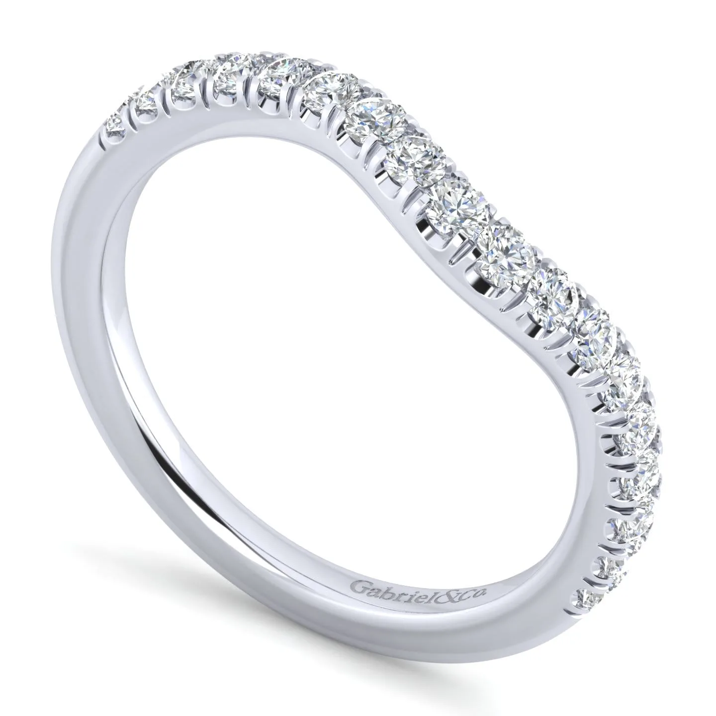 Matching Wedding Band in Platinum, photograph 3