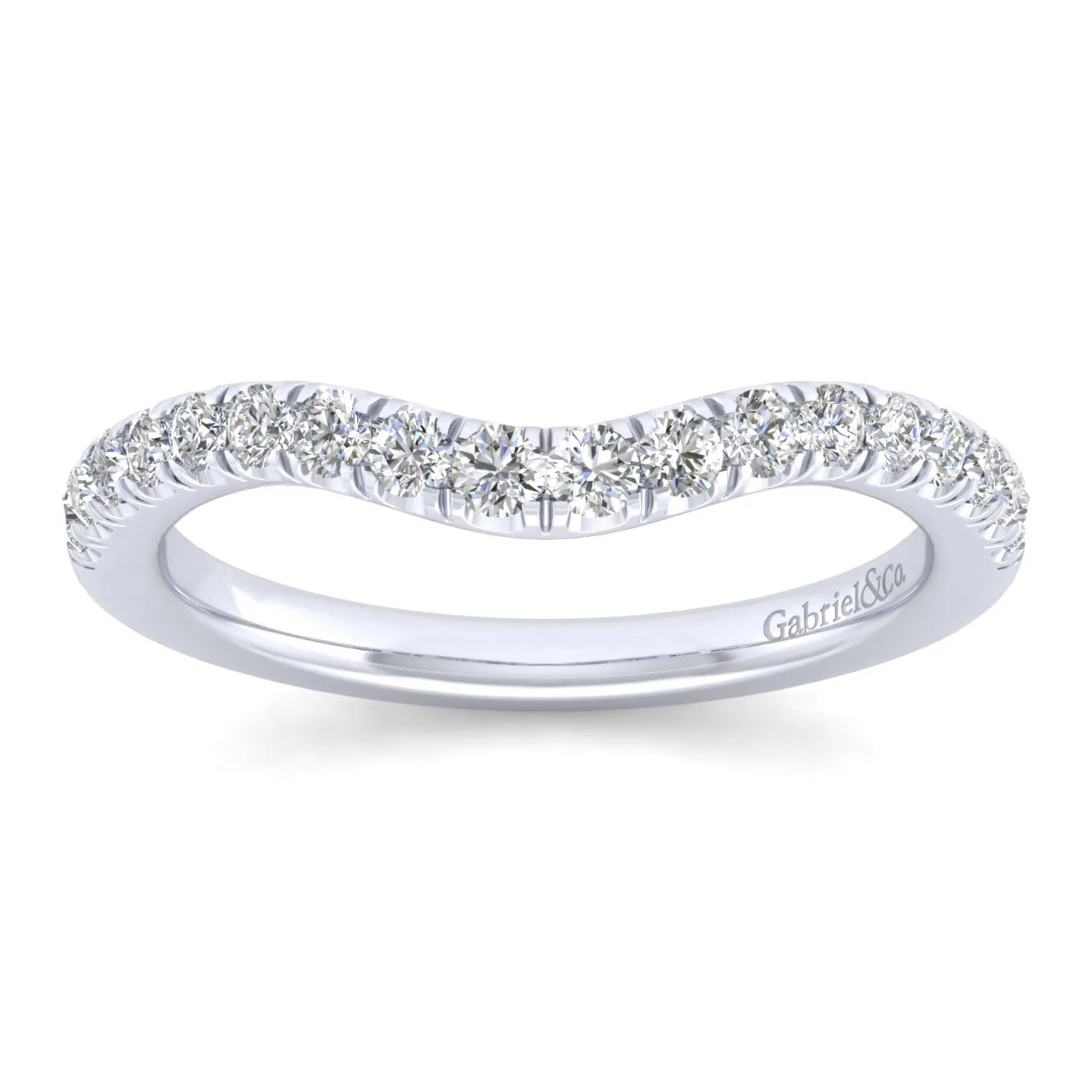 Matching Wedding Band in Platinum, photograph 4