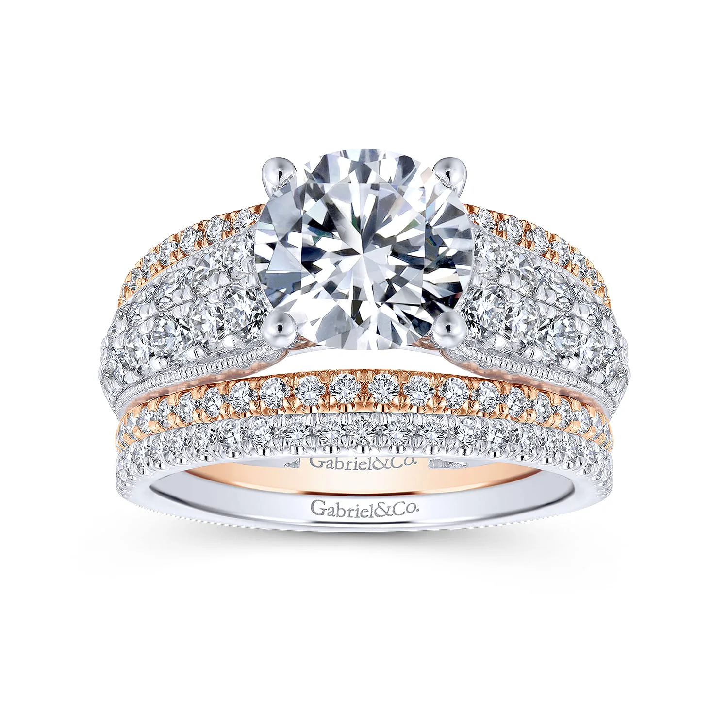 Matching Wedding Band in 14K White Gold, photograph 4