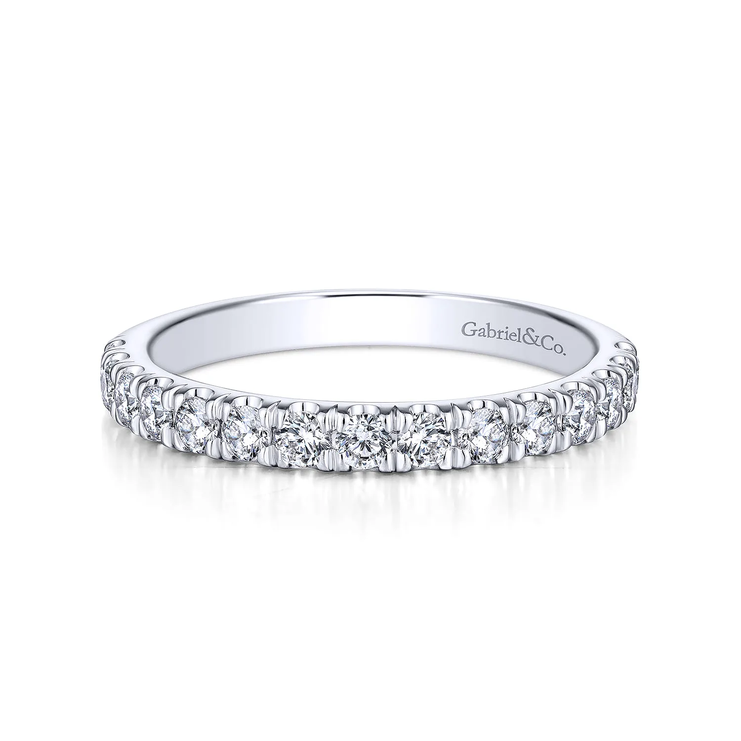 Matching Wedding Band in 14K White Gold