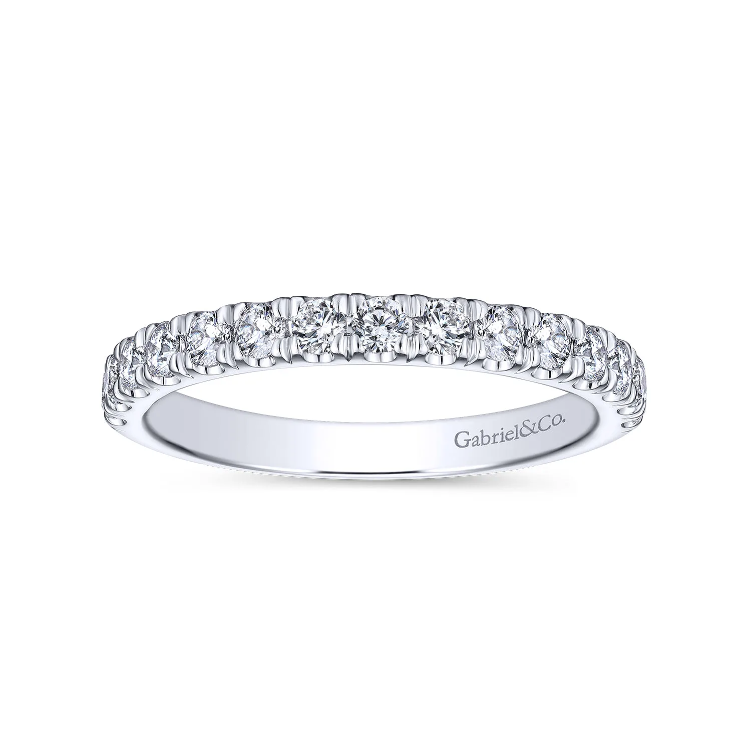 Matching Wedding Band in 14K White Gold, photograph 5