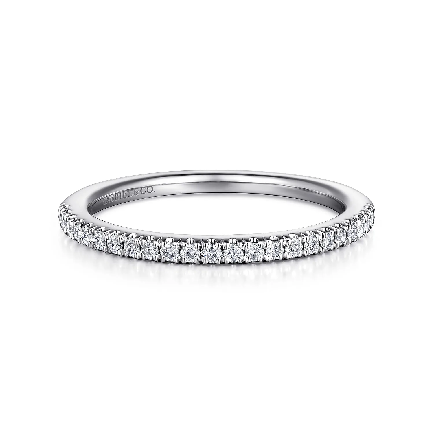 Matching Wedding Band in 14K White Gold