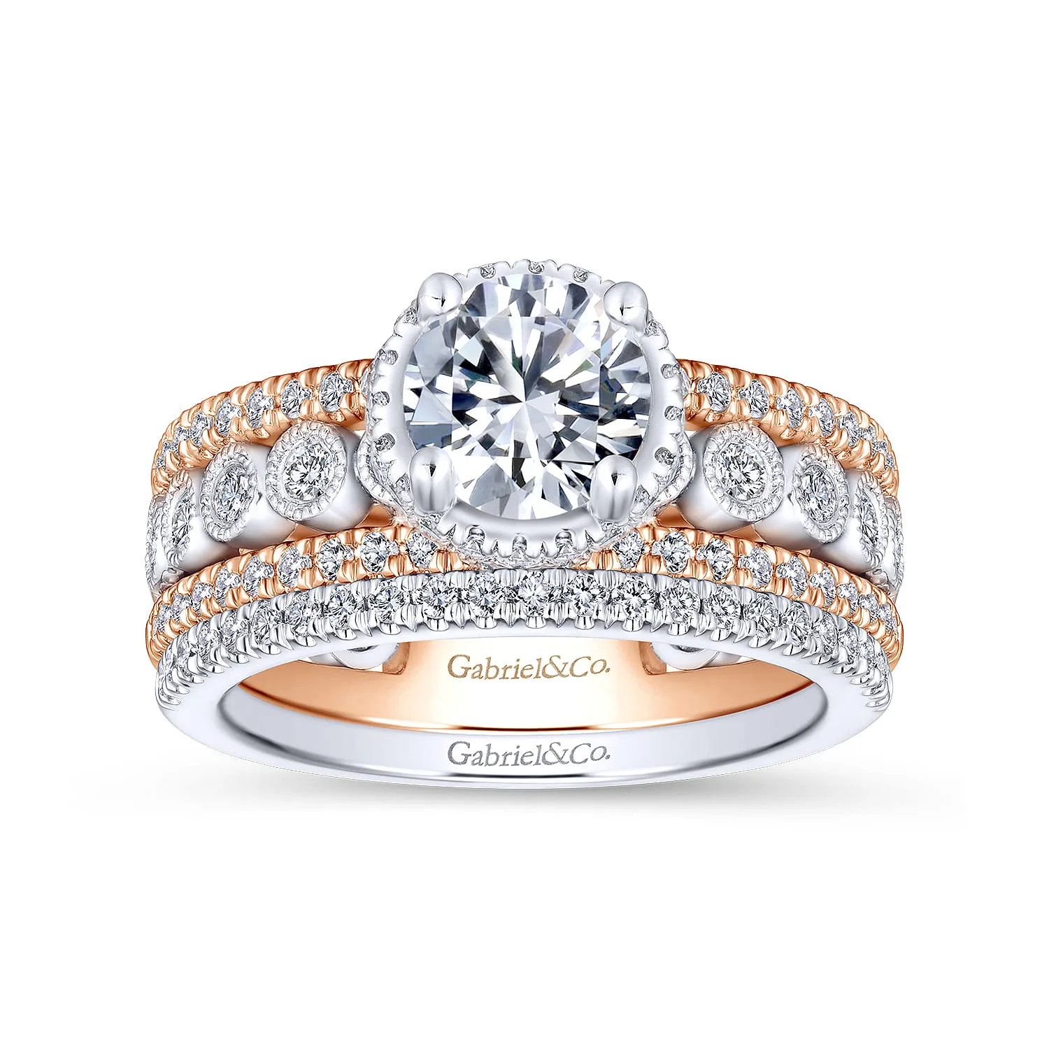 Matching Wedding Band in 14K White Gold, photograph 4