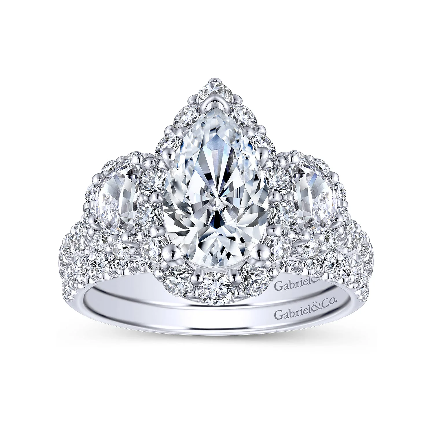 Matching Wedding Band in 14K White Gold, photograph 4