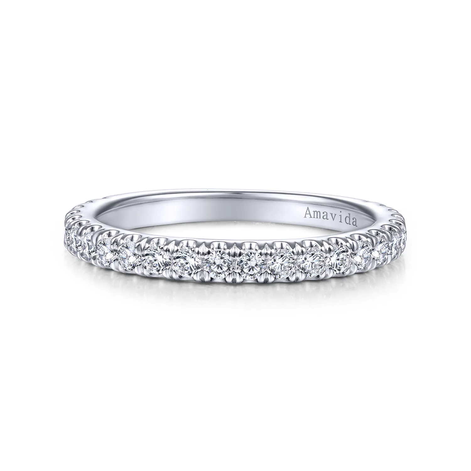 Matching Wedding Band in 14K White Gold