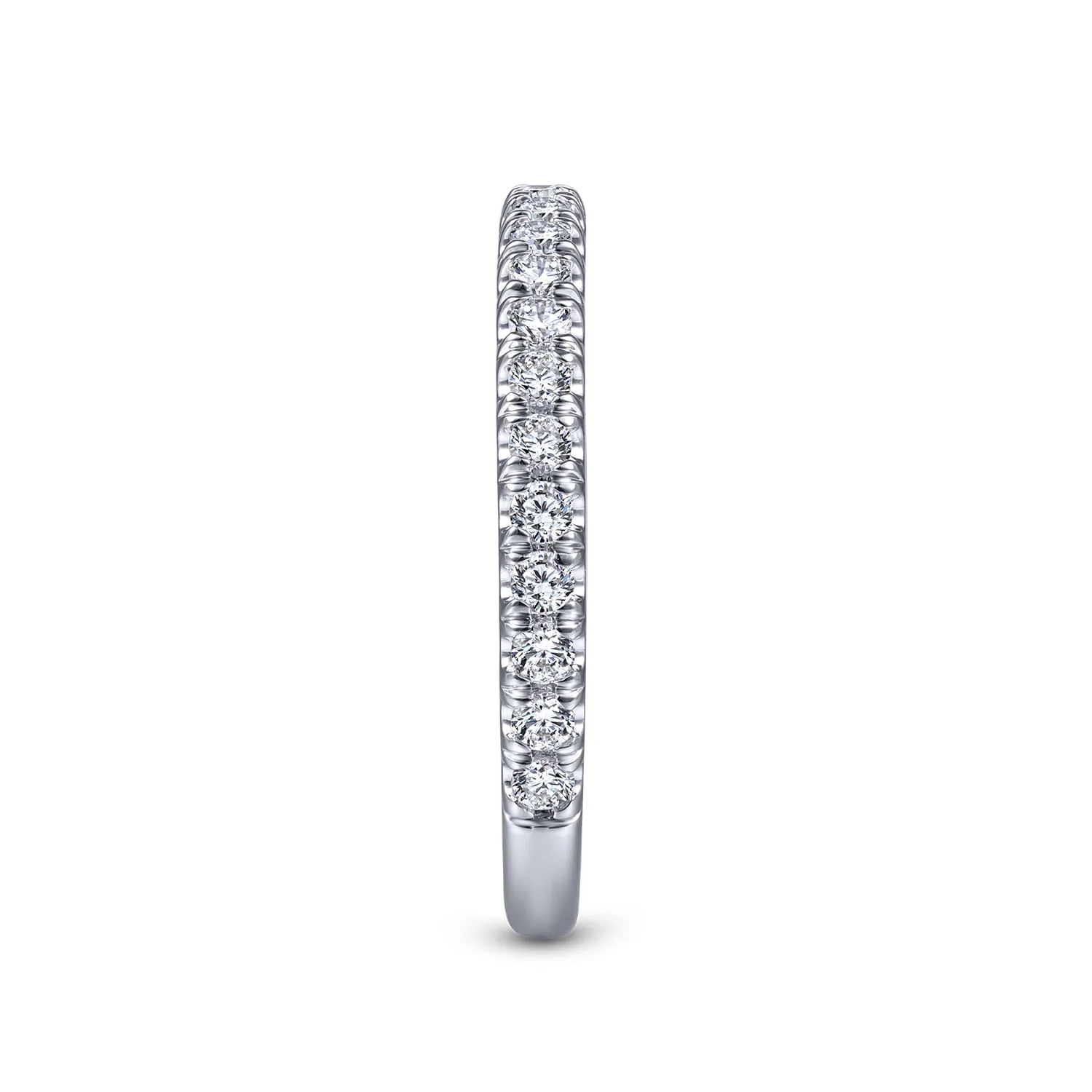Matching Wedding Band in 14K White Gold, photograph 5
