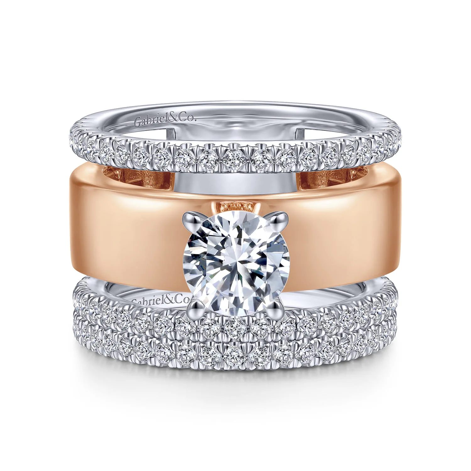 Matching Wedding Band in 14K White Gold, photograph 4