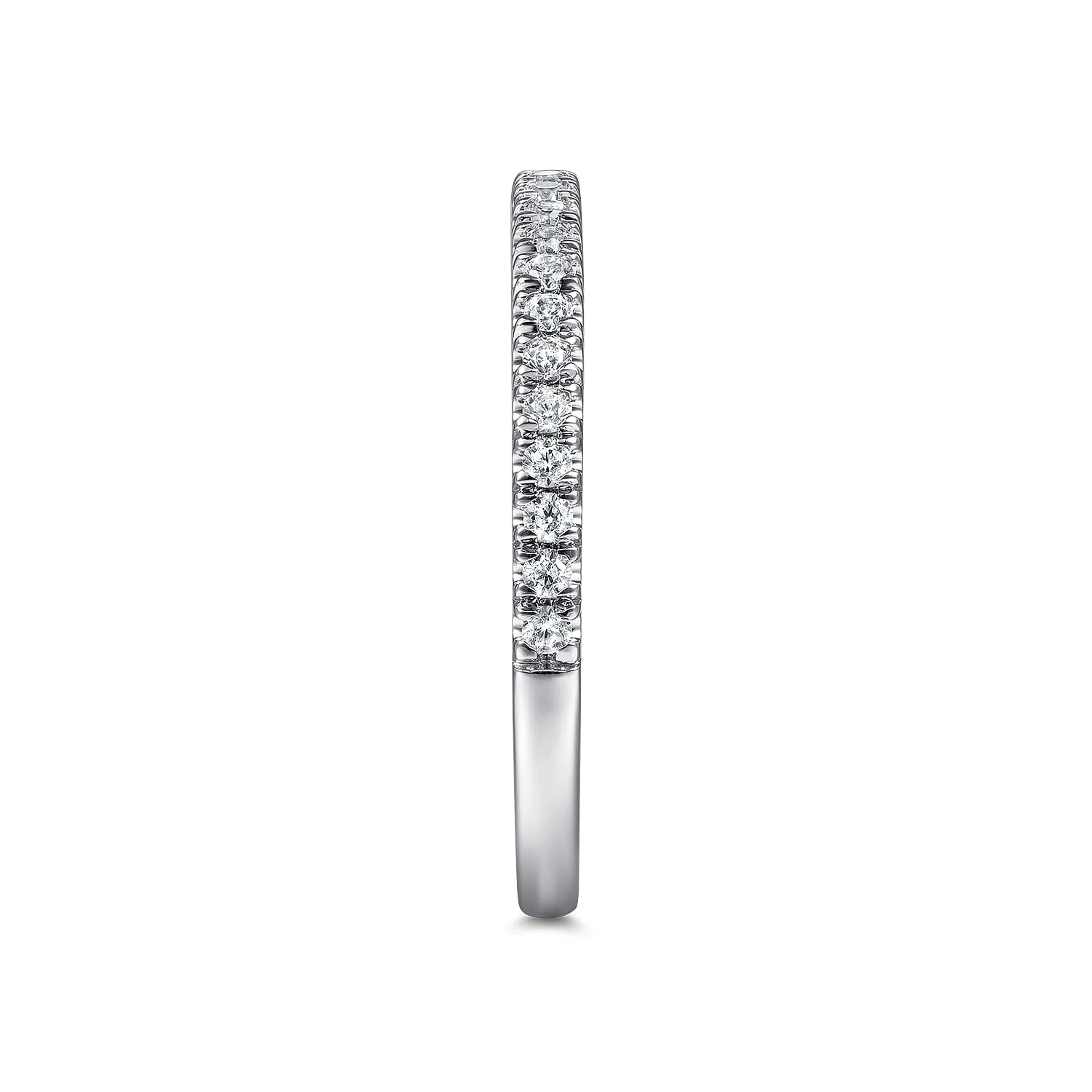 Matching Wedding Band in 14K White Gold, photograph 5