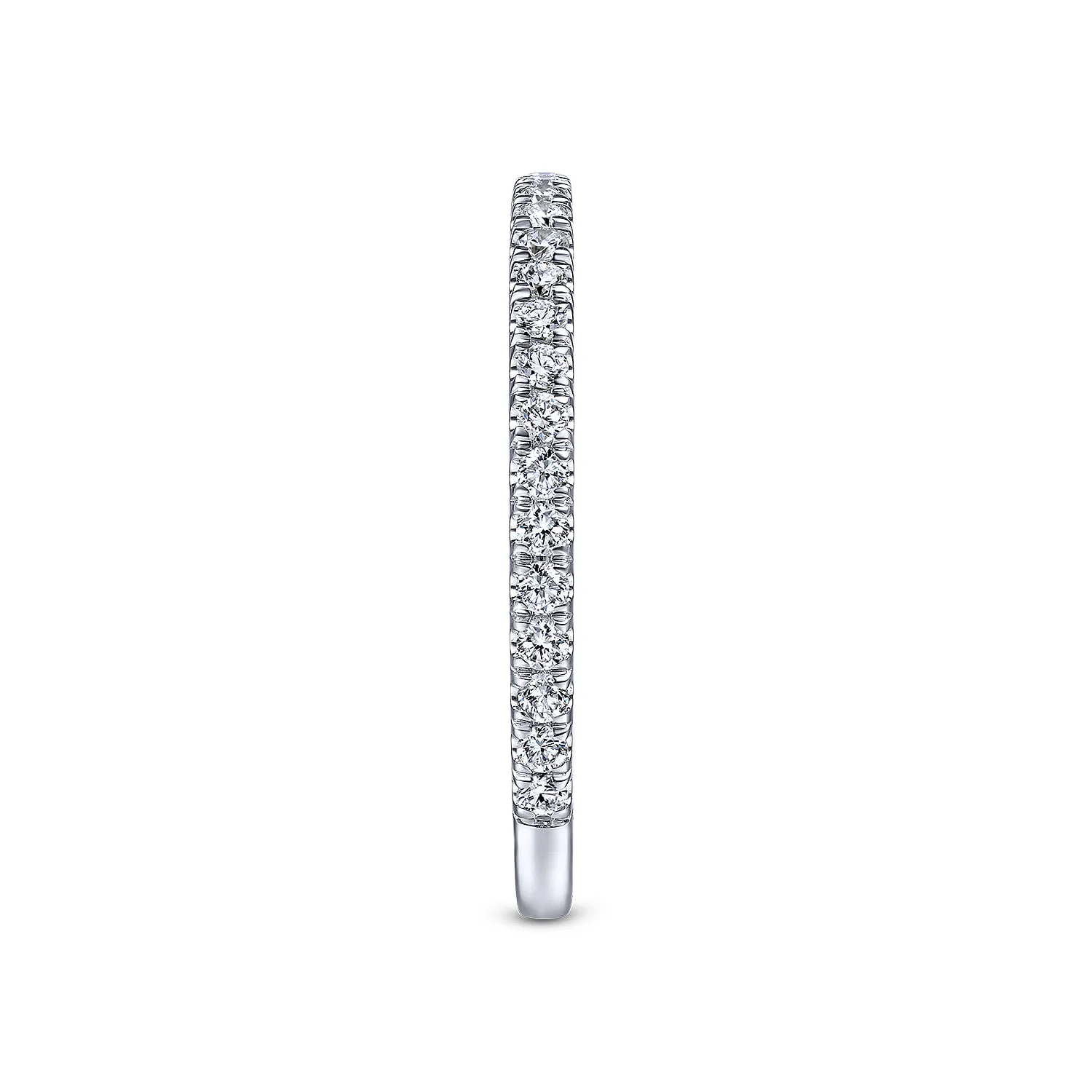 Matching Wedding Band in 14K White Gold, photograph 5