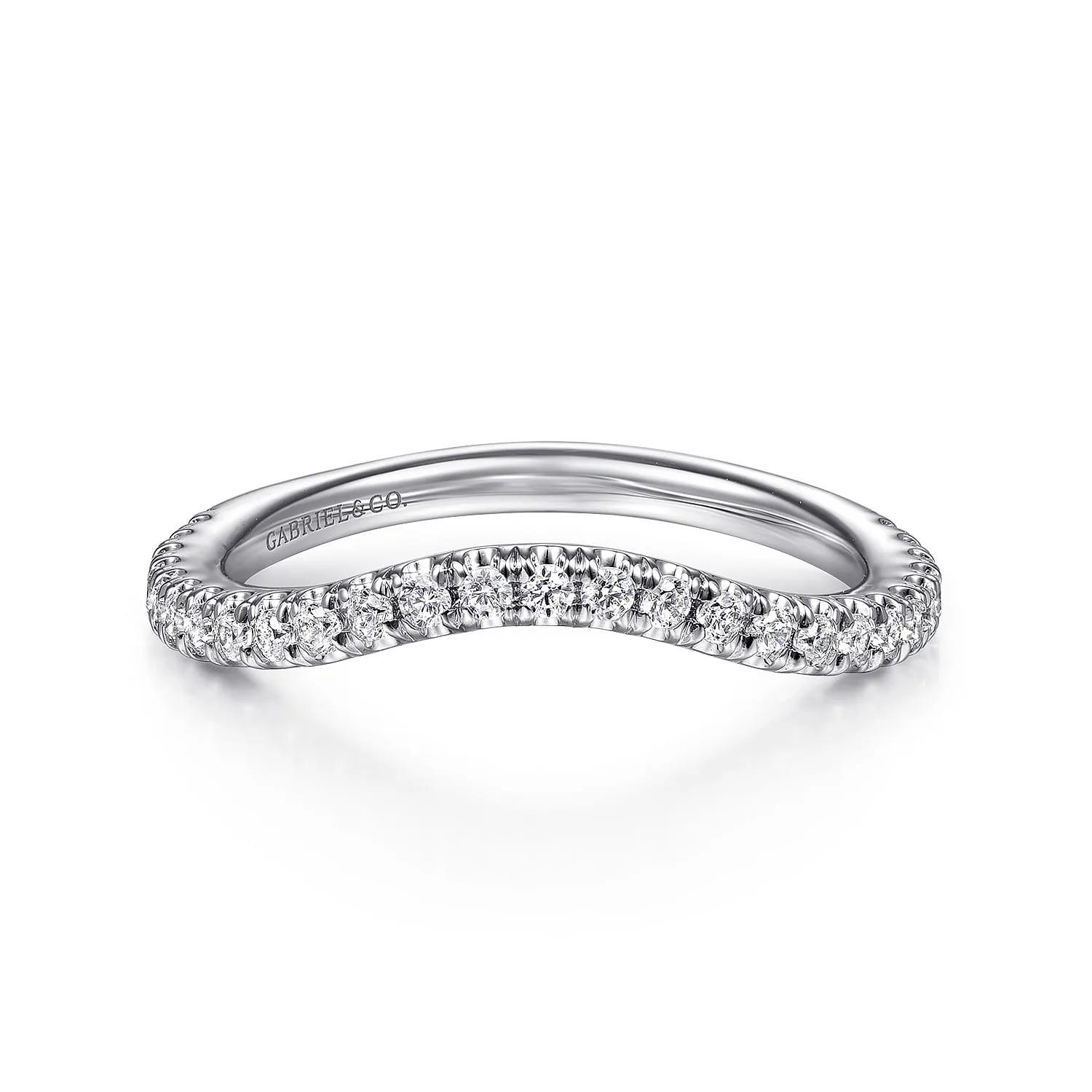 Matching Wedding Band in 14K White Gold