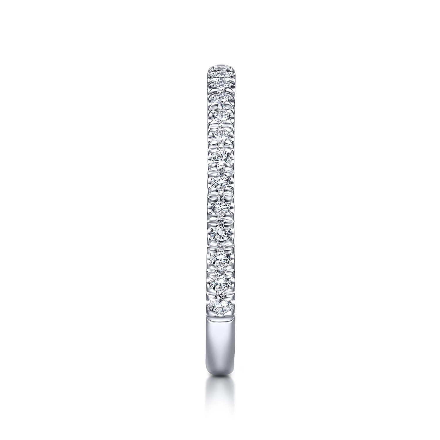 Matching Wedding Band in 14K White Gold, photograph 5