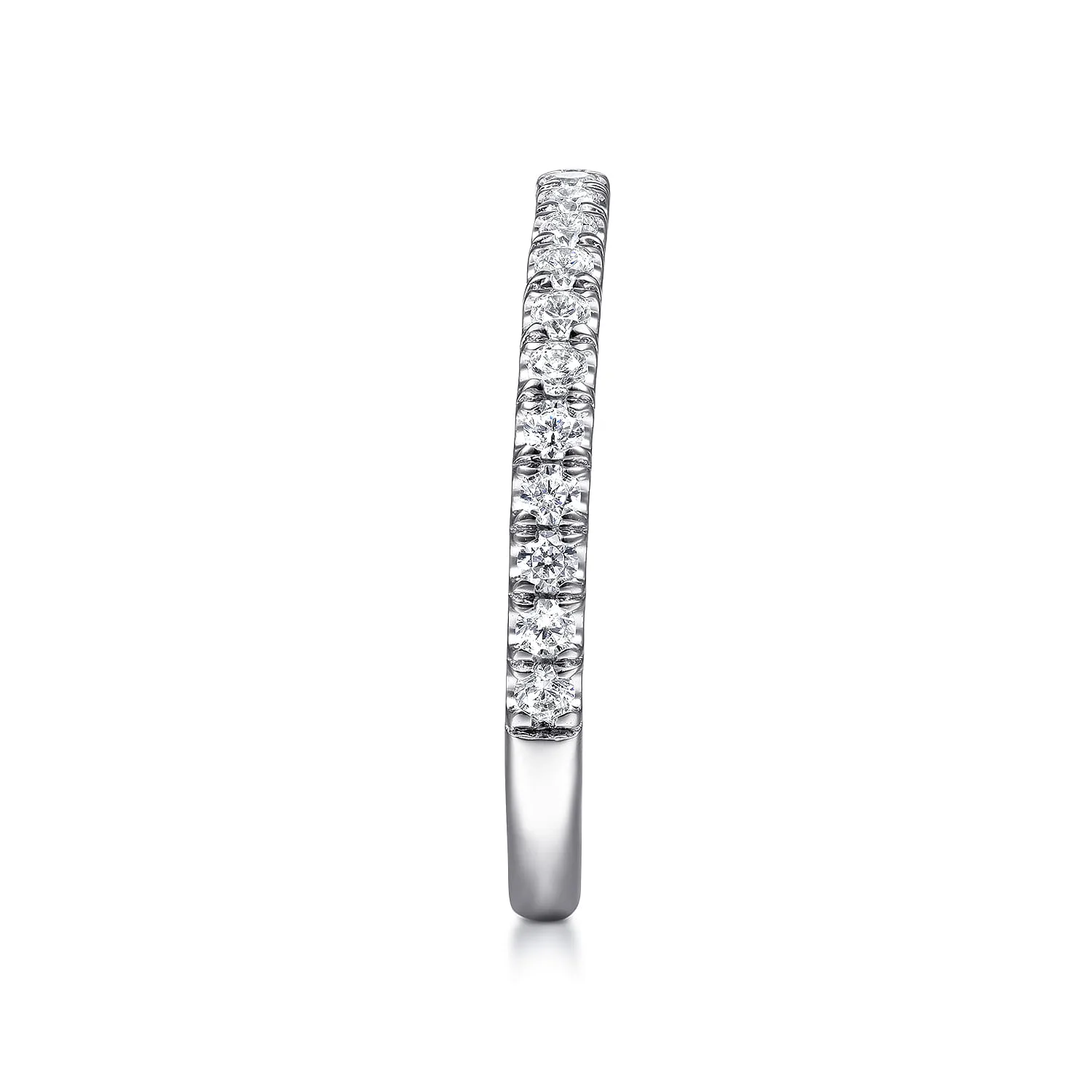 Matching Wedding Band in 14K White Gold, photograph 5