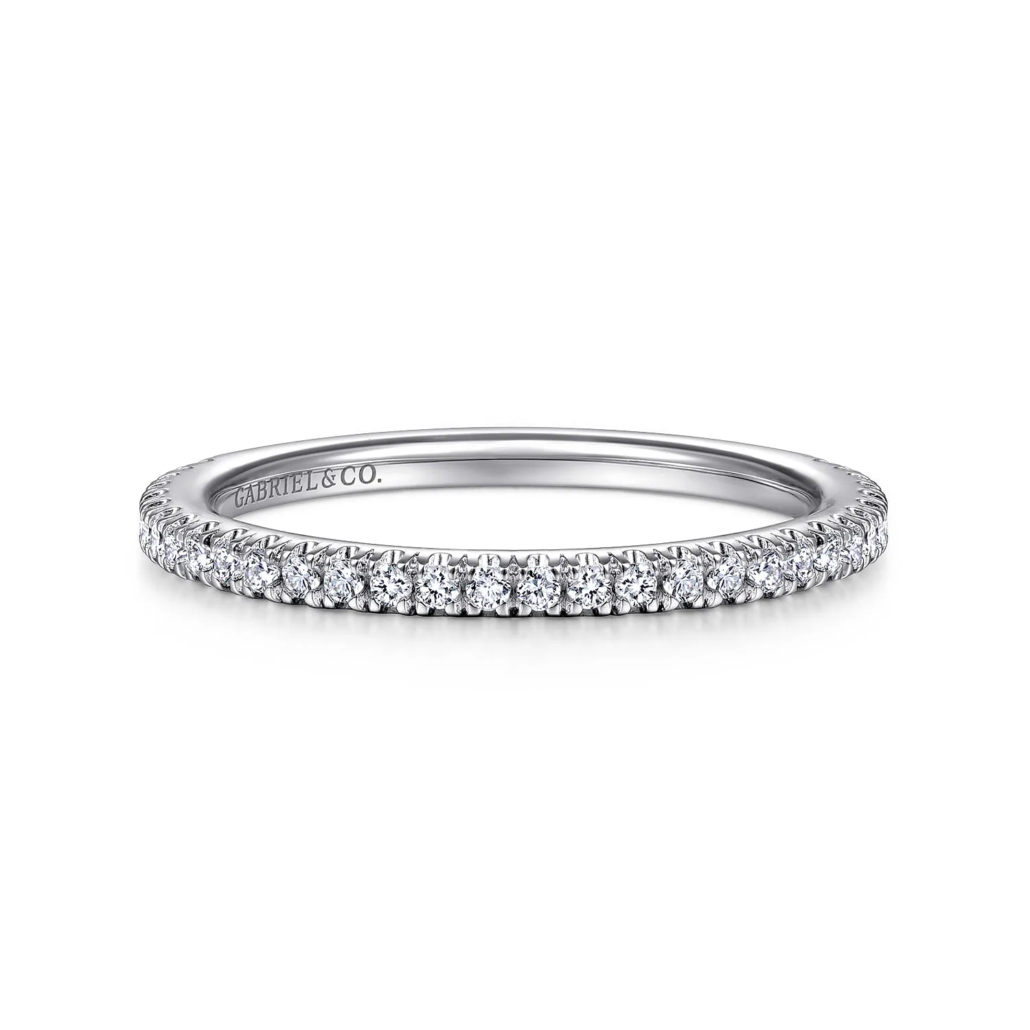 Matching Wedding Band in 14K White Gold