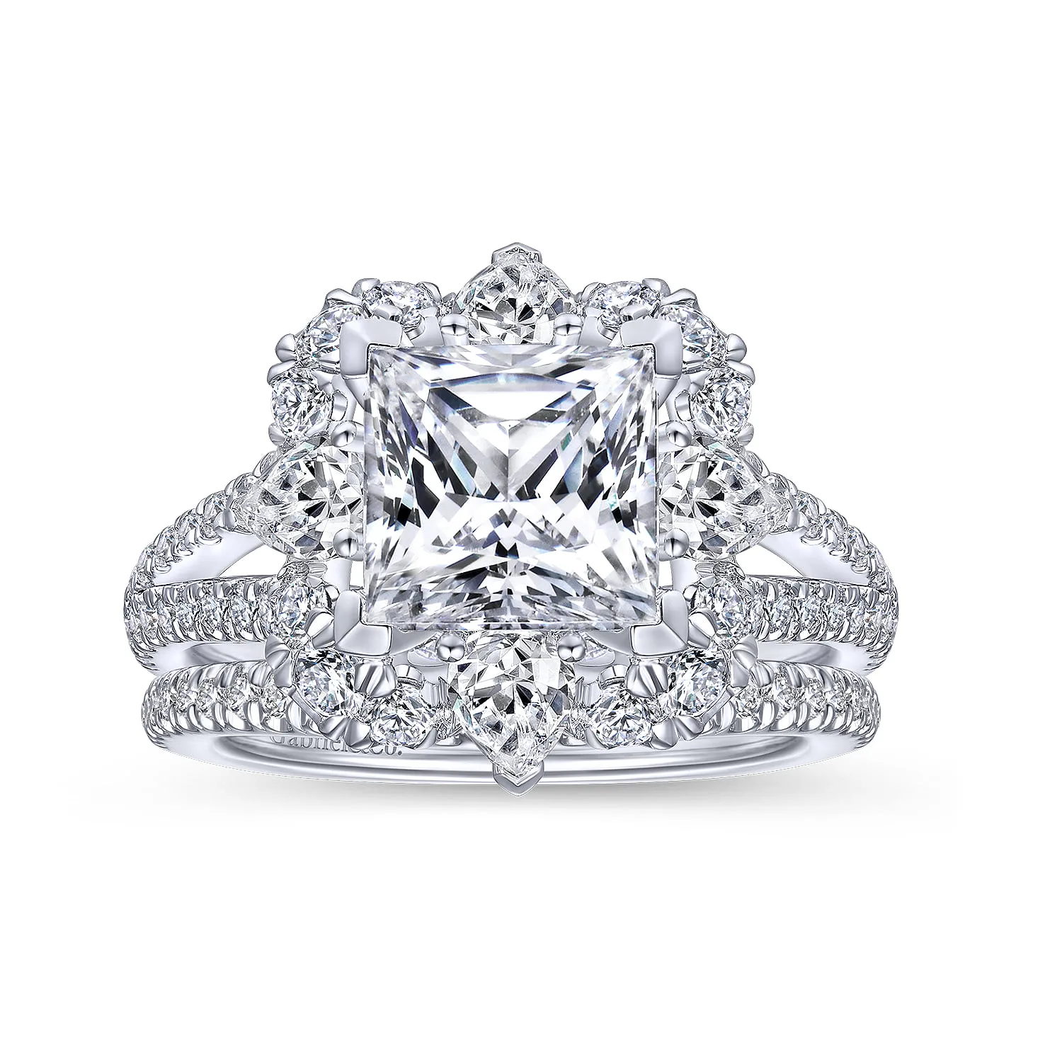 Matching Wedding Band in 14K White Gold, photograph 4