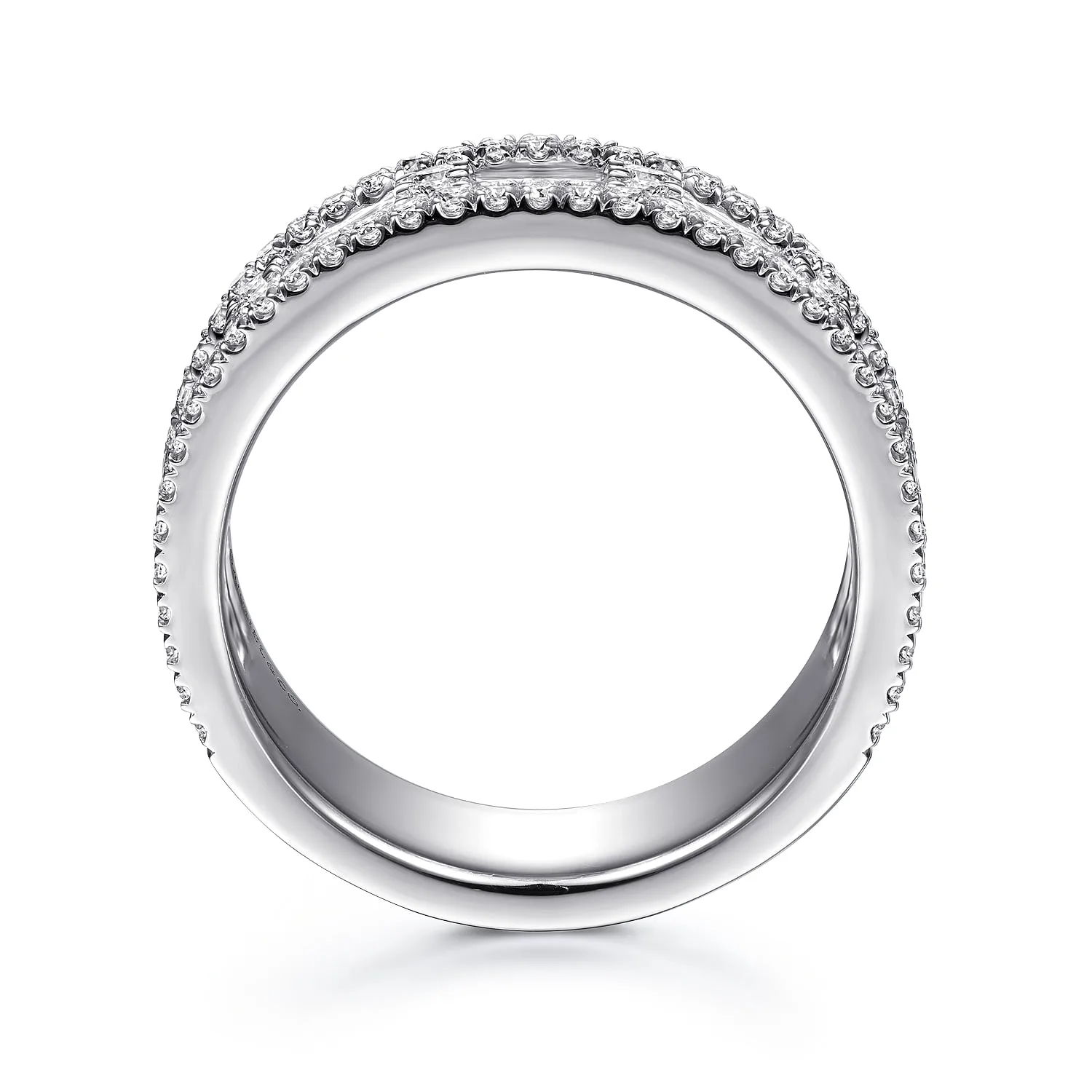 Matching Wedding Band in 14K White Gold, photograph 2