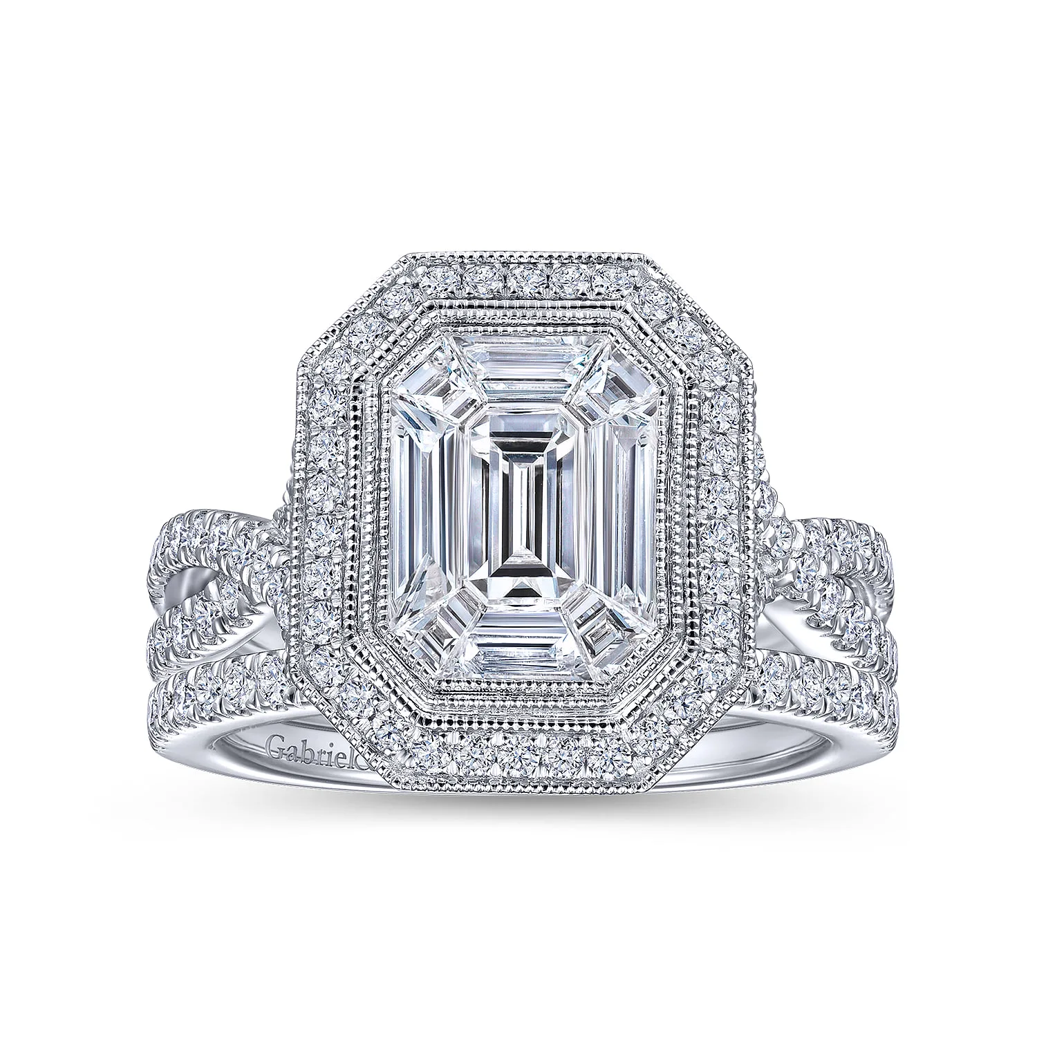 Matching Wedding Band in 14K White Gold, photograph 4