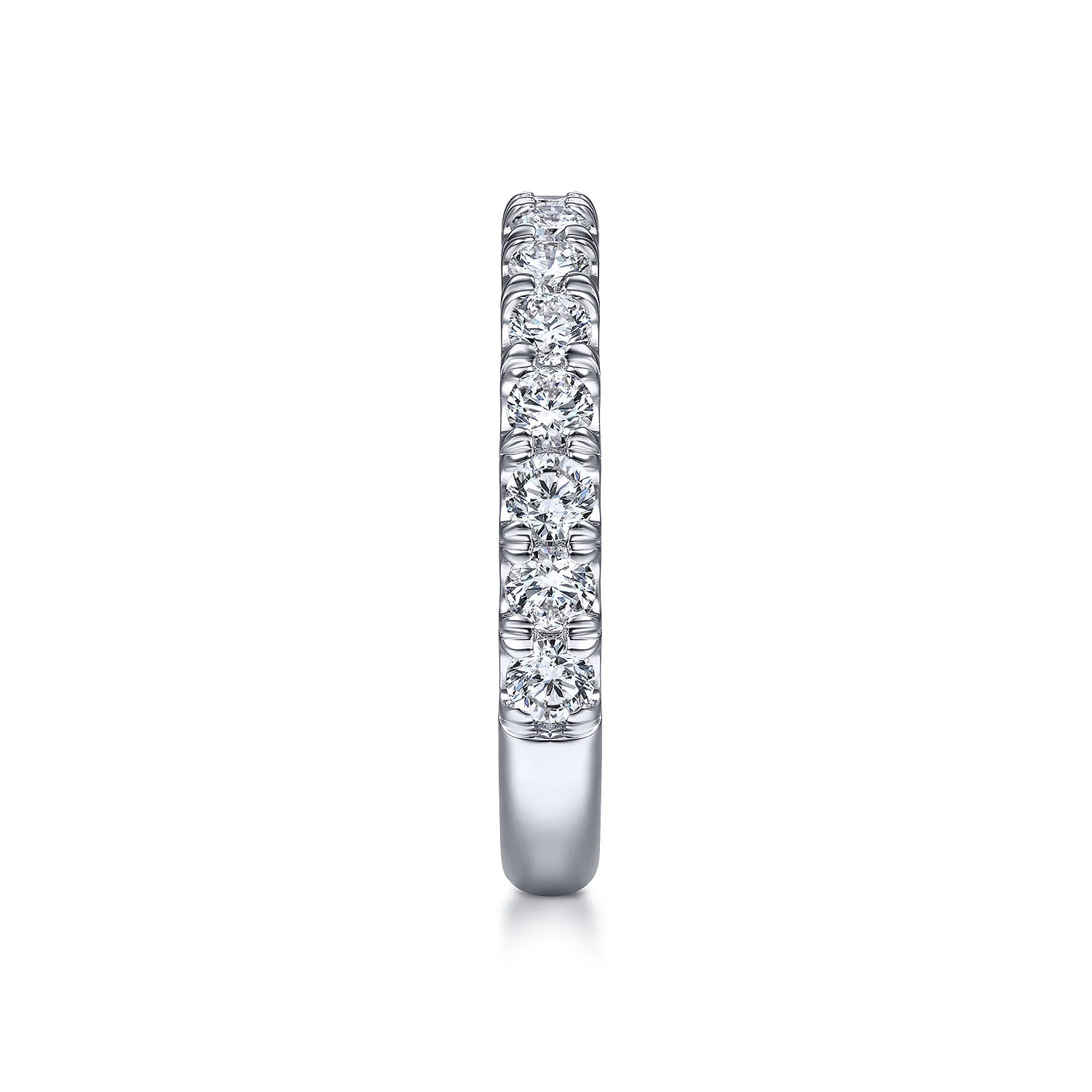 Matching Wedding Band in 14K White Gold, photograph 5