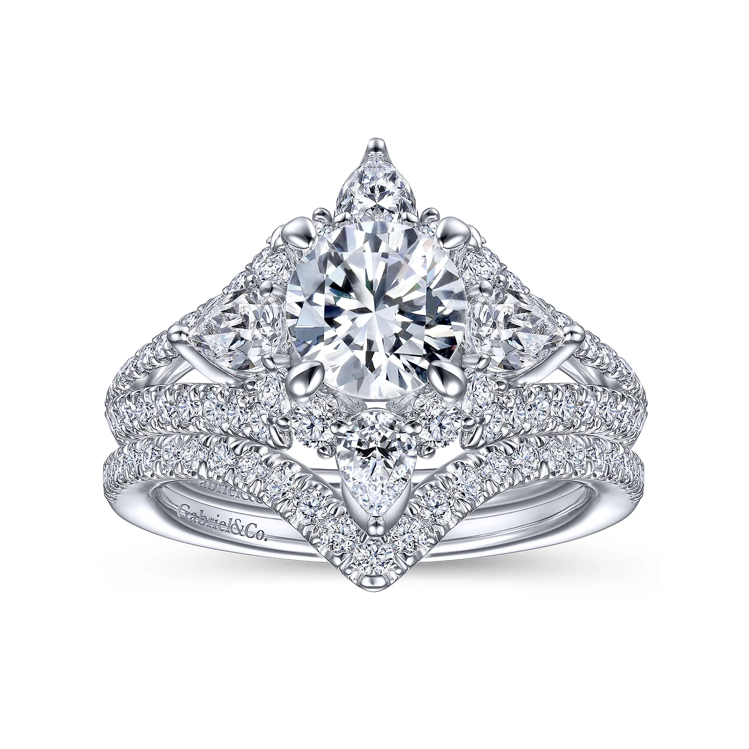 Matching Wedding Band in 14K White Gold, photograph 4
