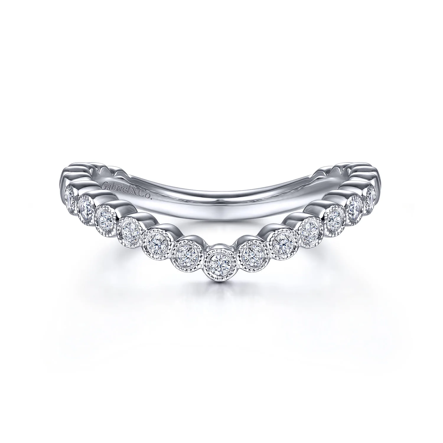 Matching Wedding Band in 14K White Gold