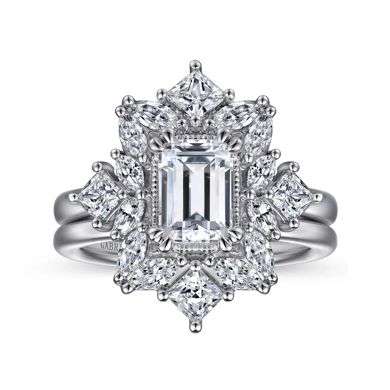 Matching Wedding Band in 14K White Gold, photograph 4