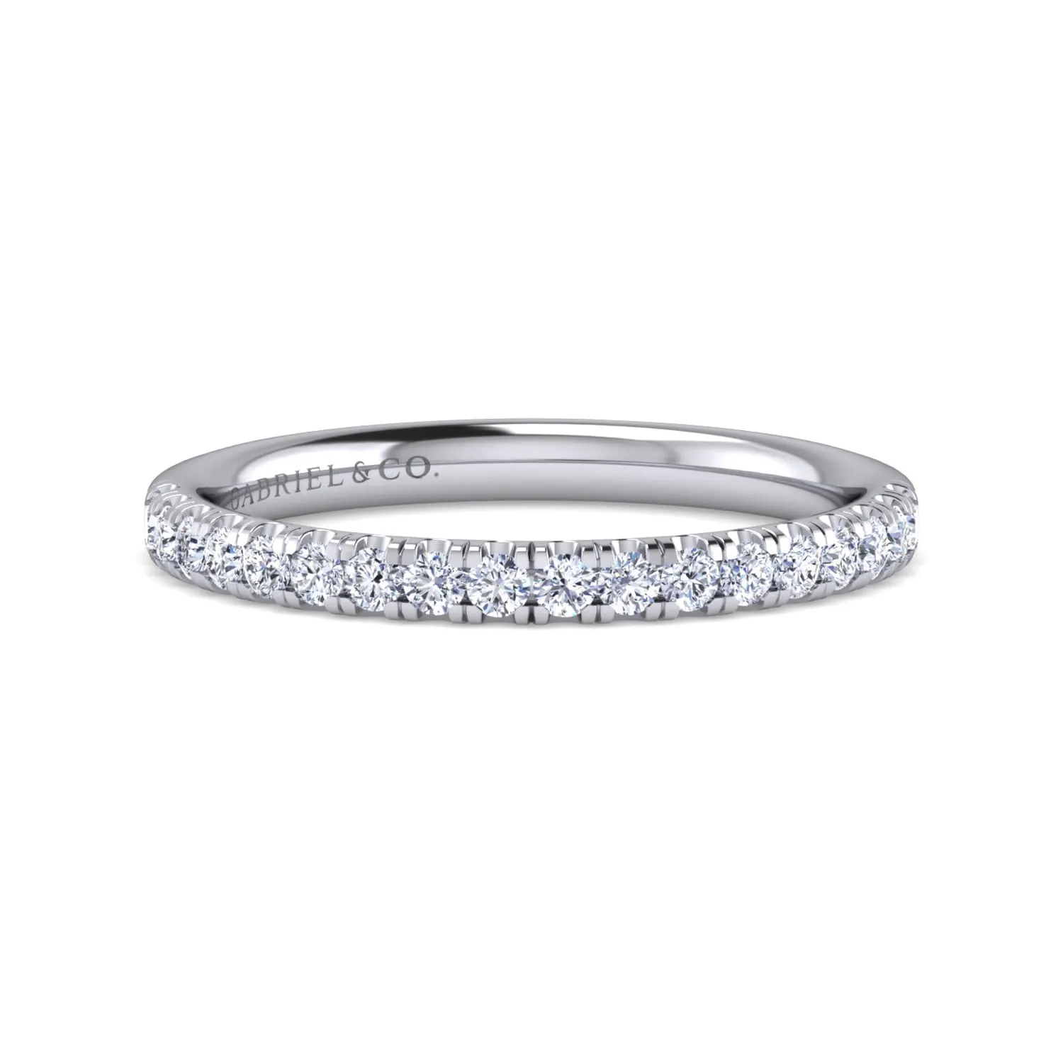 Matching Wedding Band in 14K White Gold