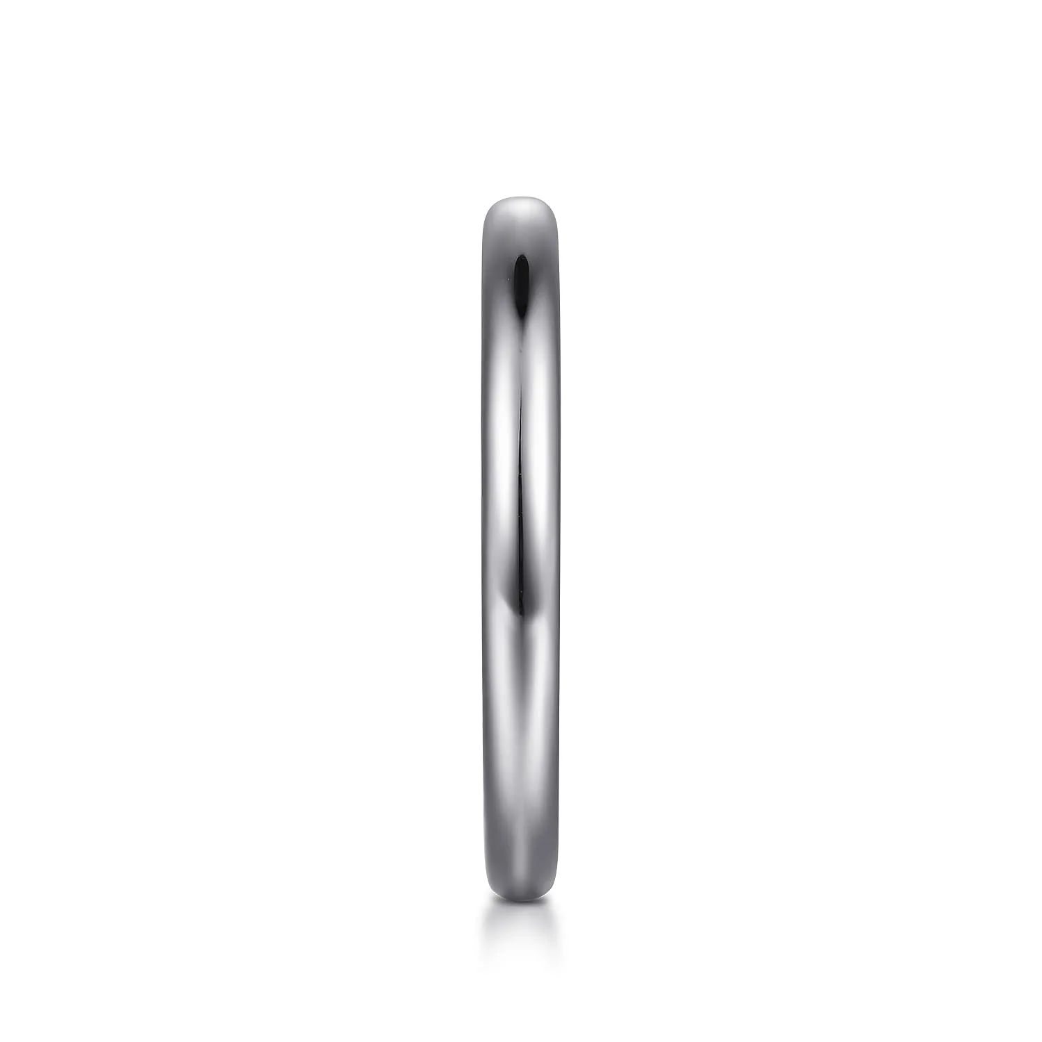Diamond Matching Wedding Band in 14K White Gold, photograph 5
