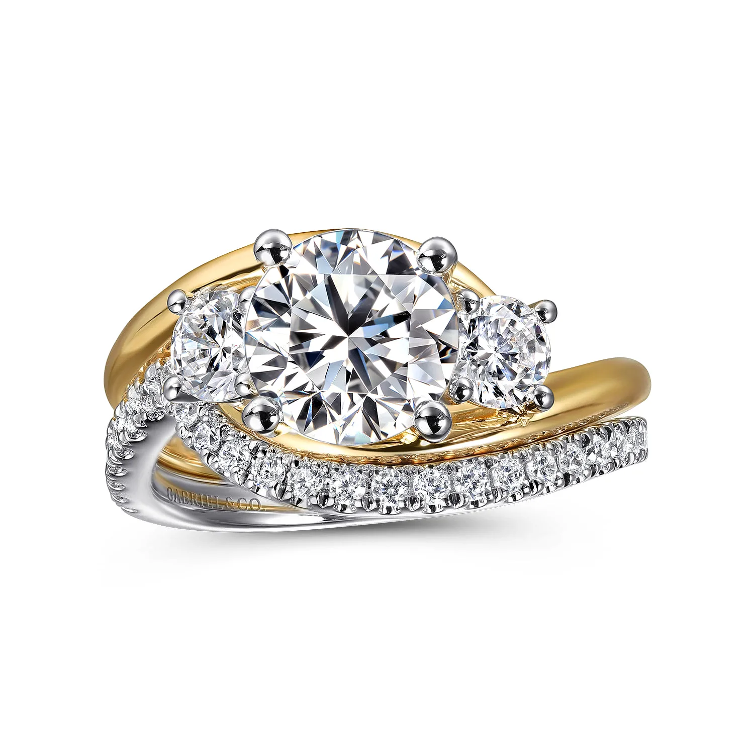 Diamond Wedding Band in 14K White Gold, photograph 4
