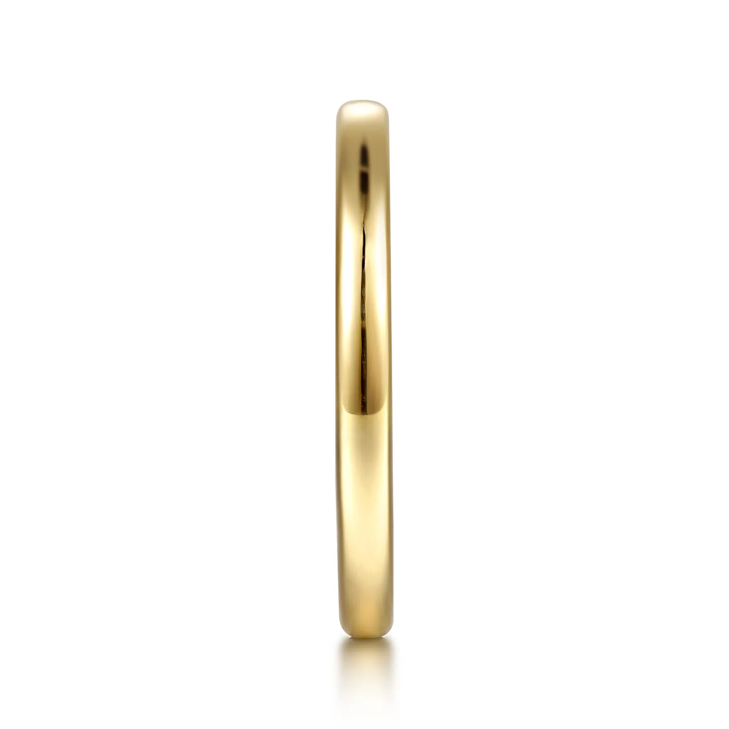 Matching Wedding Band in 14K Yellow Gold, photograph 5