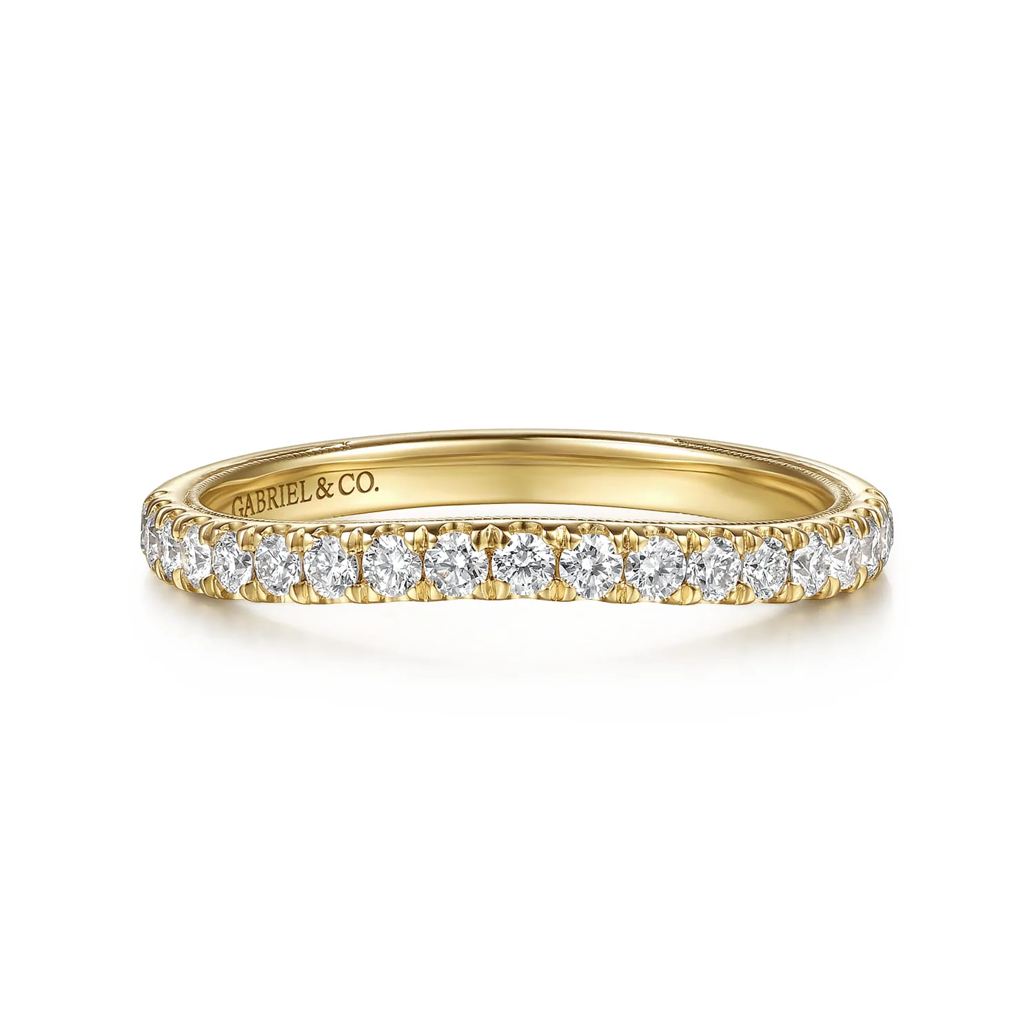 Vintage Inspired Diamond Matching Wedding Band