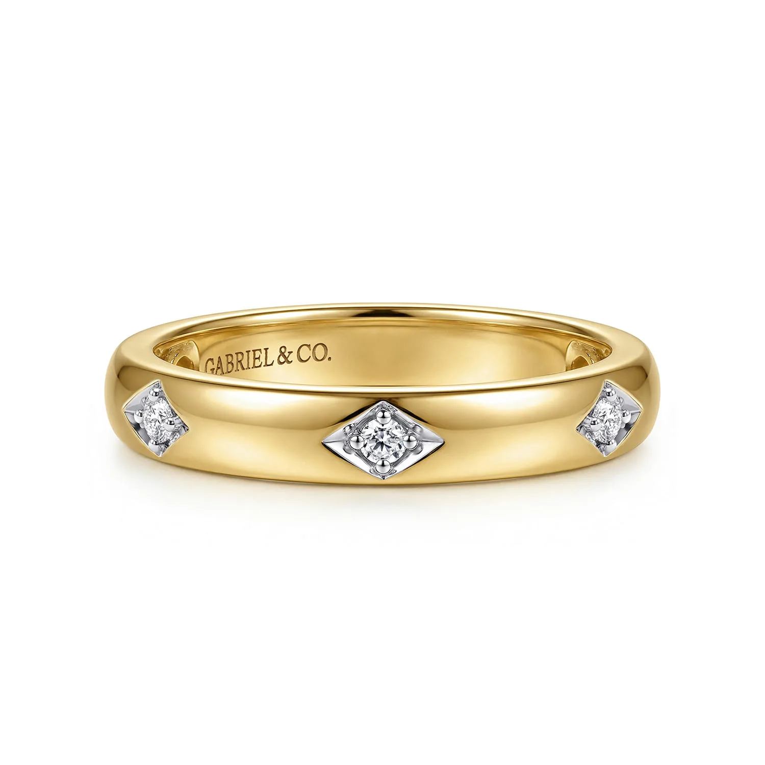 Diamond Matching Wedding Band
