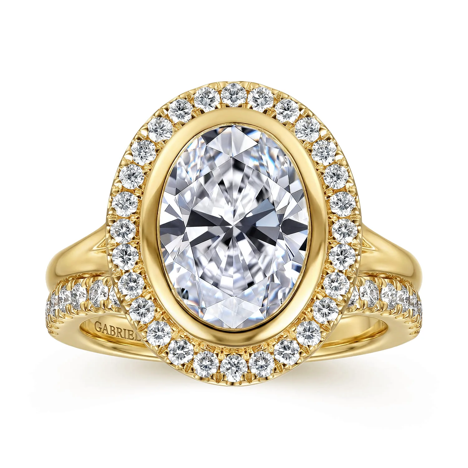 Diamond Matching Wedding Band in 14K Yellow Gold, photograph 4
