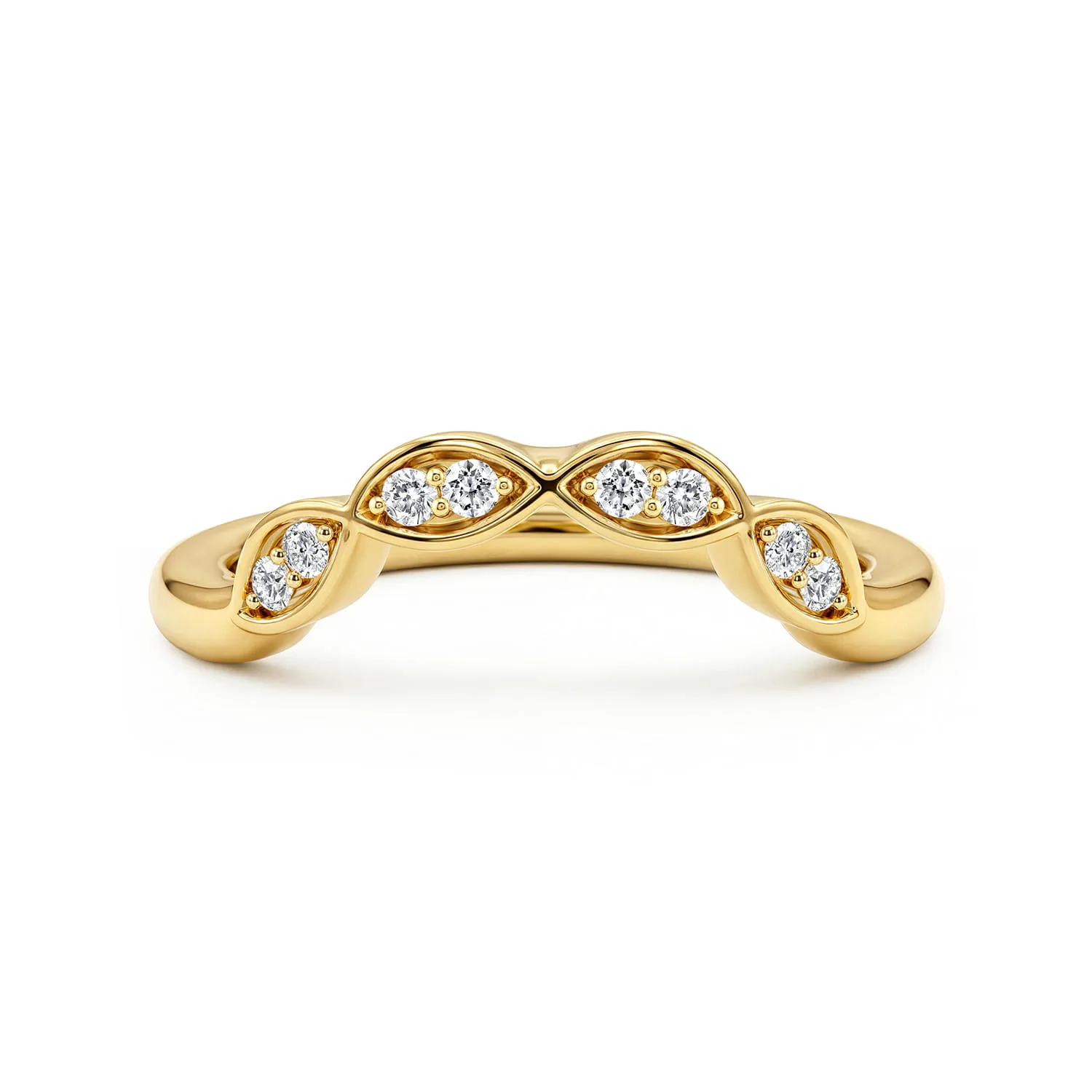 Diamond Matching Wedding Band