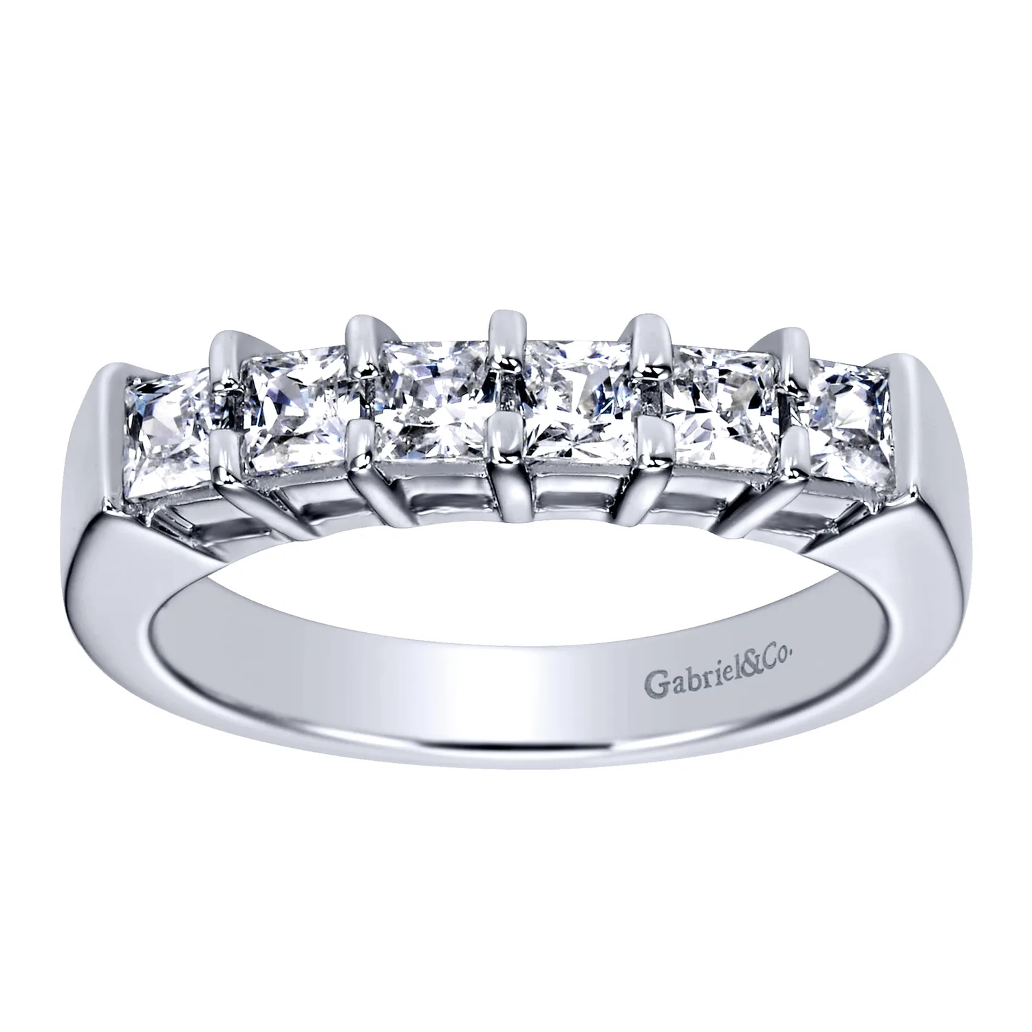 Matching Wedding Band in 14K White Gold, photograph 5