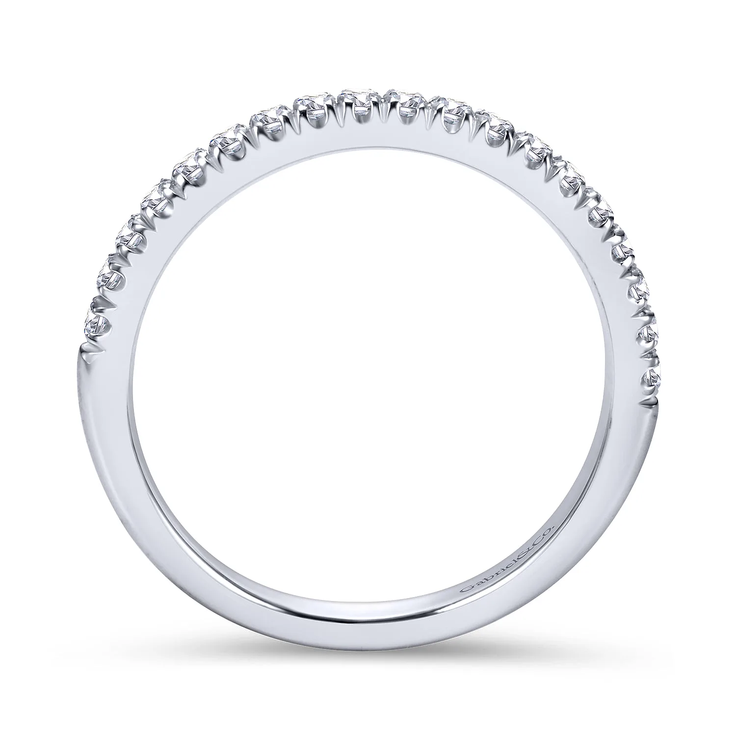 Matching Wedding Band in Platinum, photograph 2