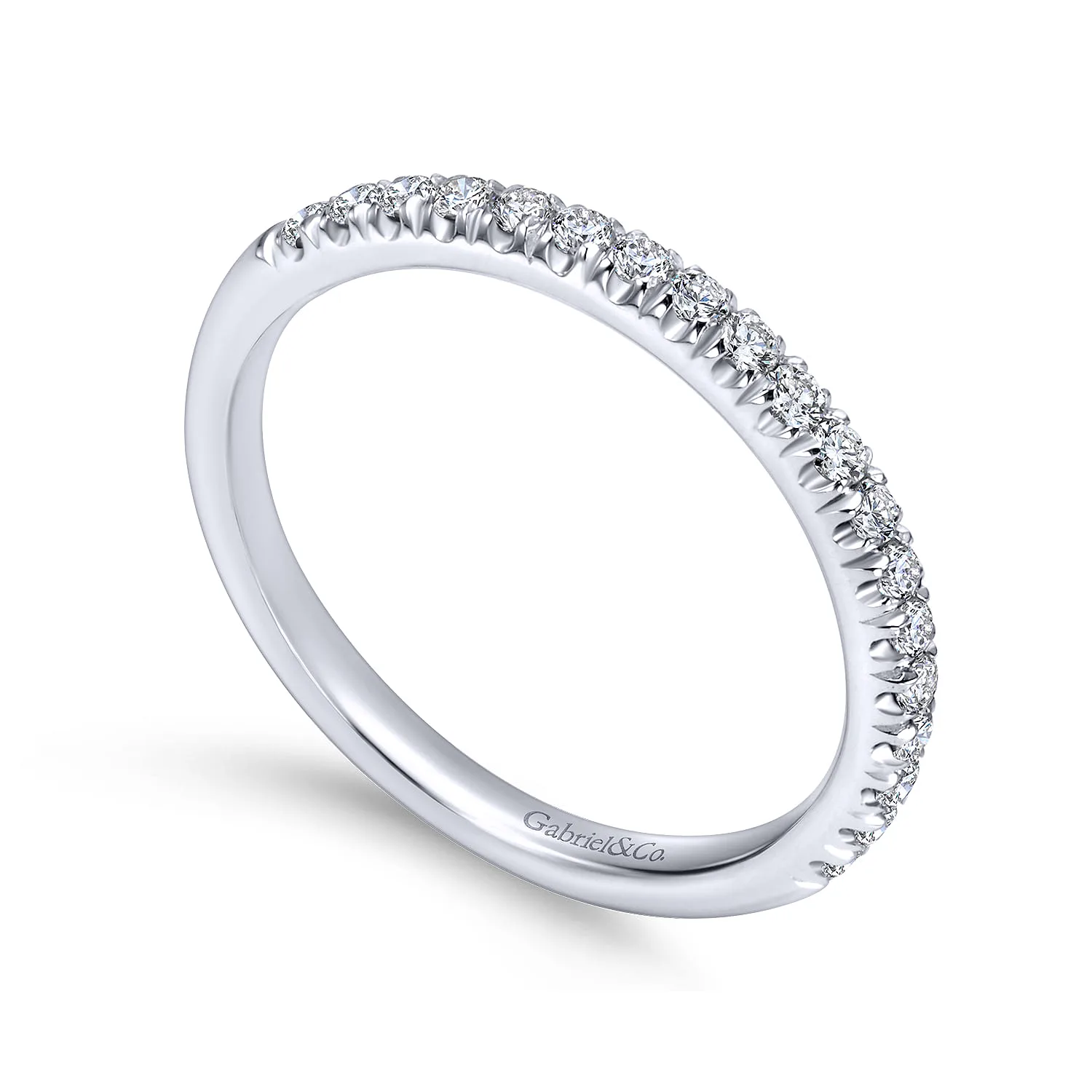 Matching Wedding Band in Platinum, photograph 3