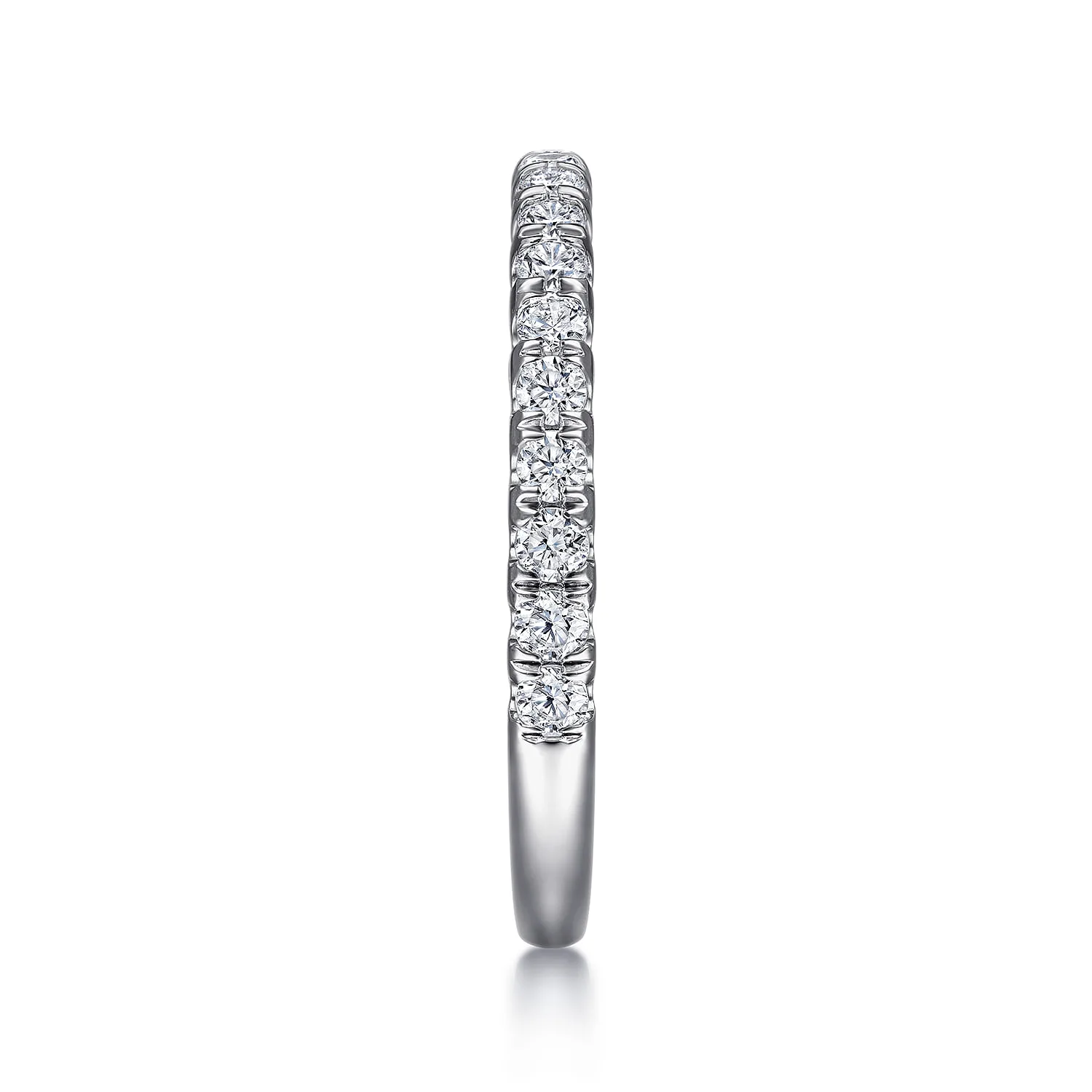 Matching Wedding Band in 14K White Gold, photograph 5