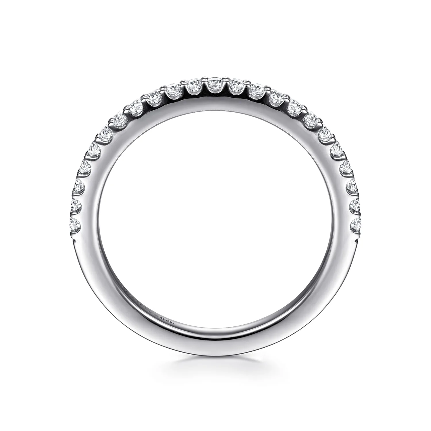 Matching Wedding Band in Platinum, photograph 2