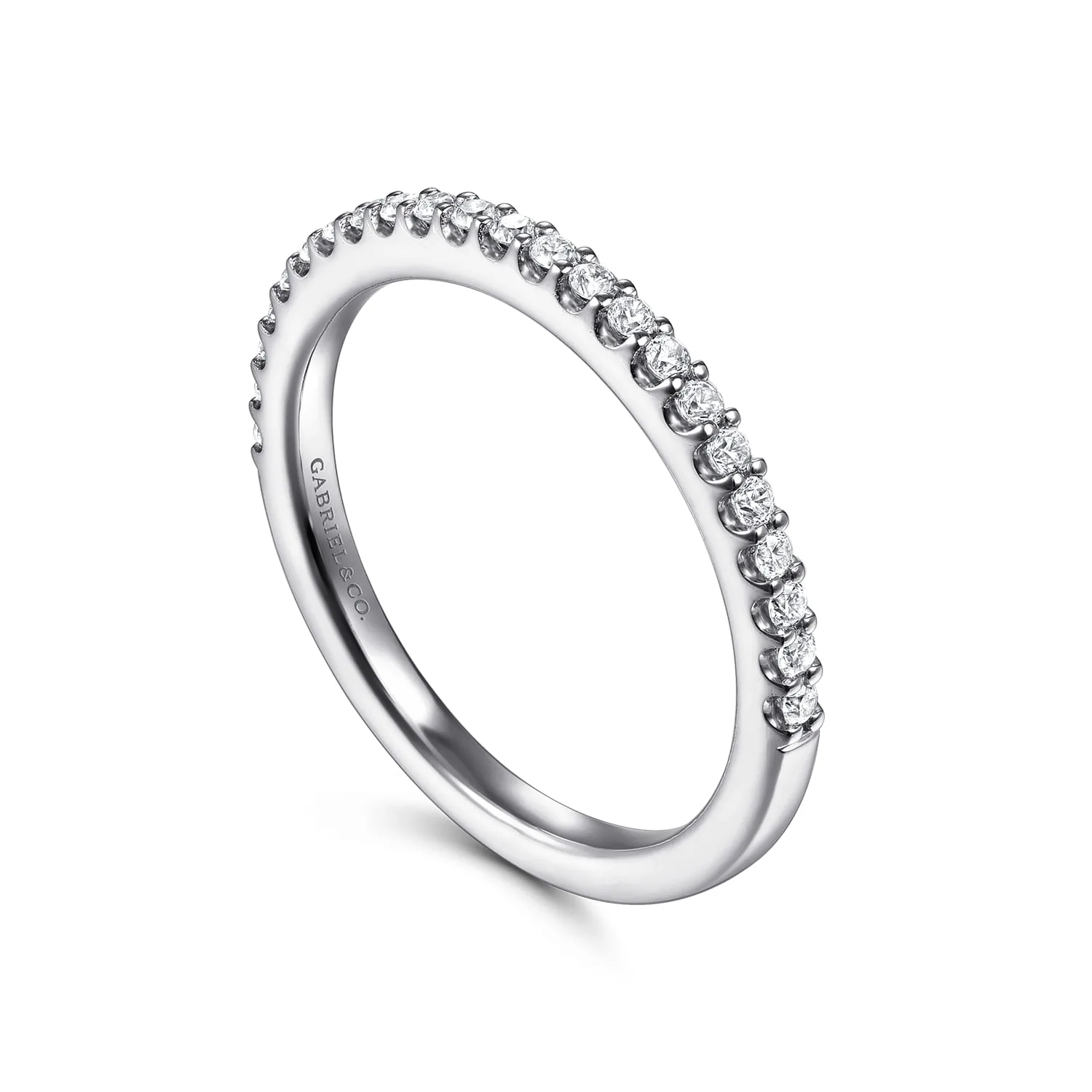 Matching Wedding Band in Platinum, photograph 3