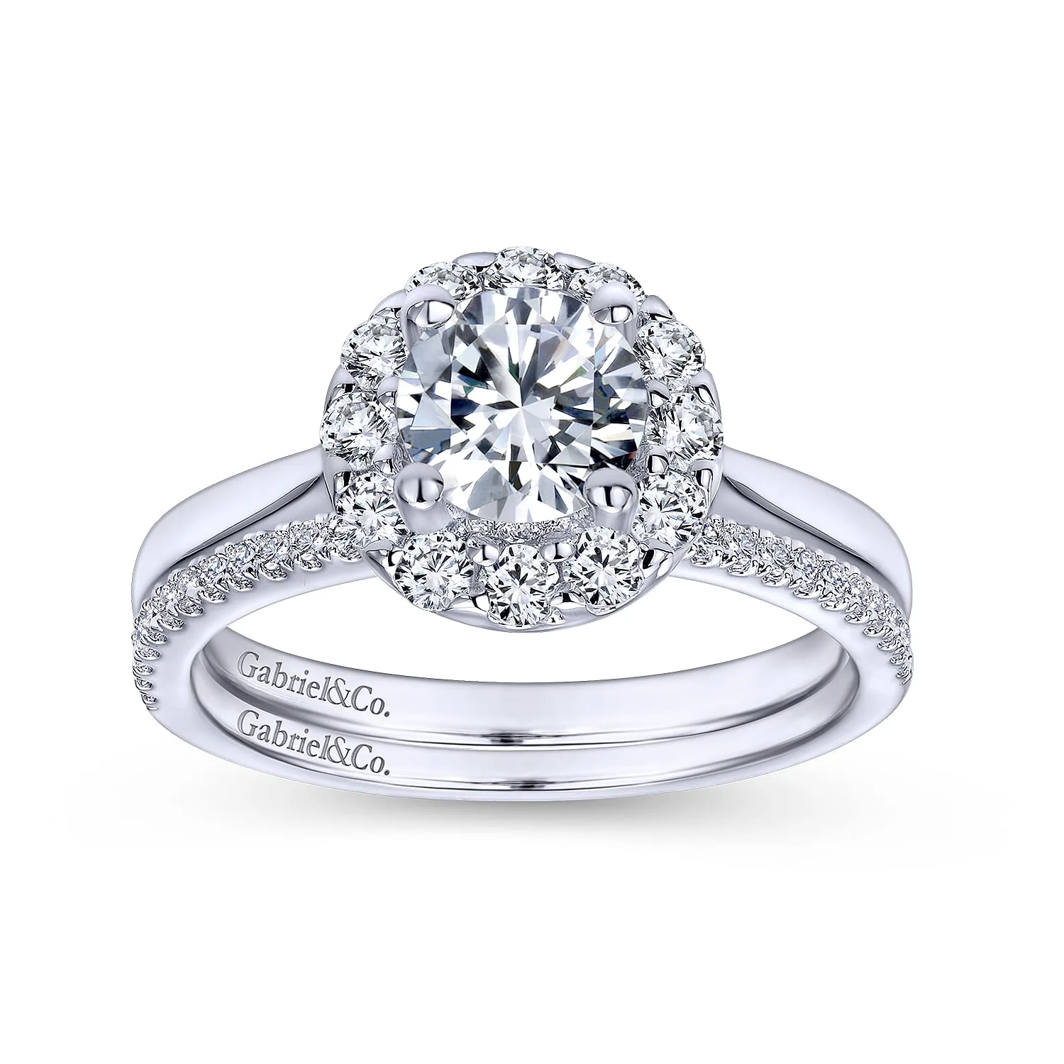 Matching Wedding Band in 14K White Gold, photograph 4