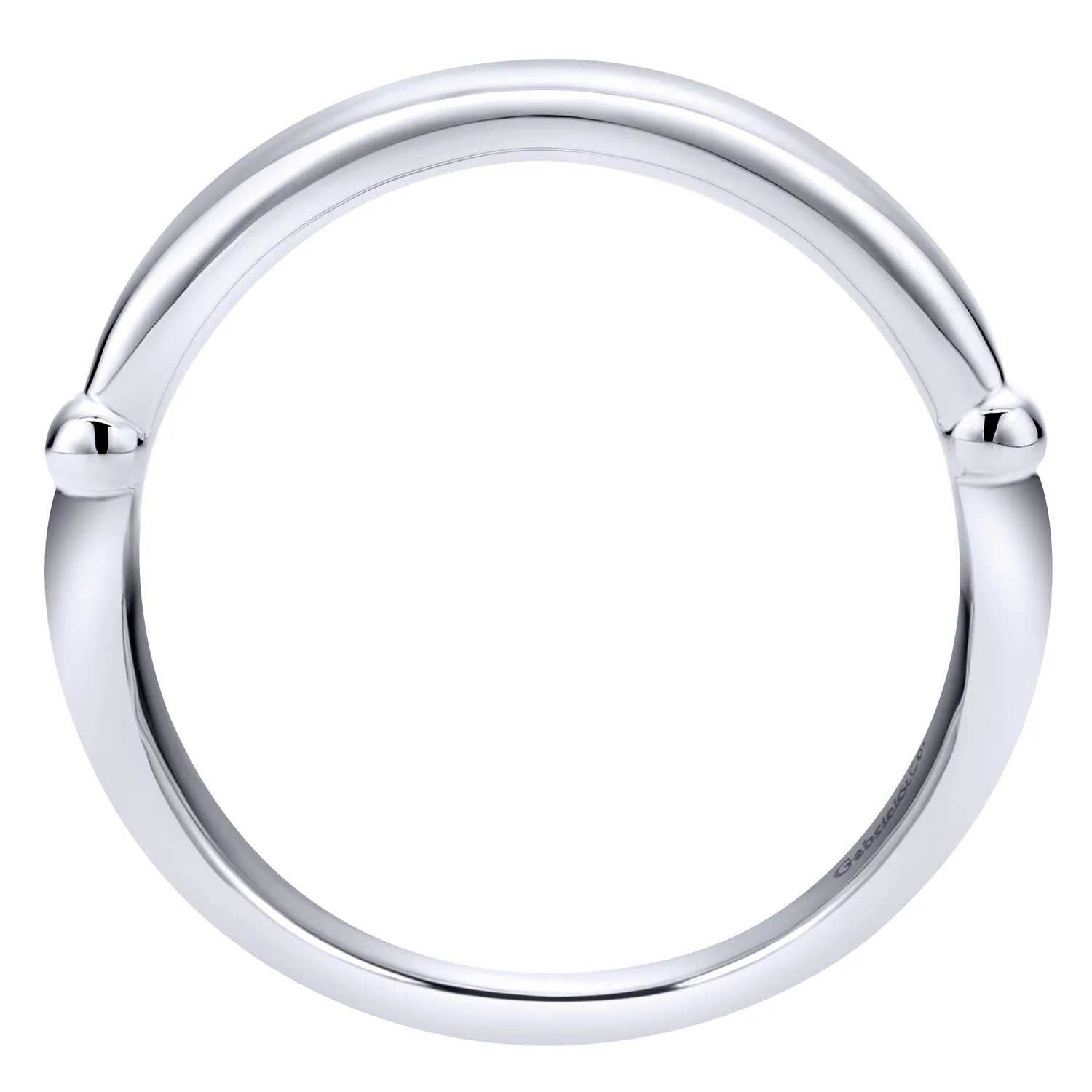 Matching Wedding Band in 14K White Gold, photograph 2