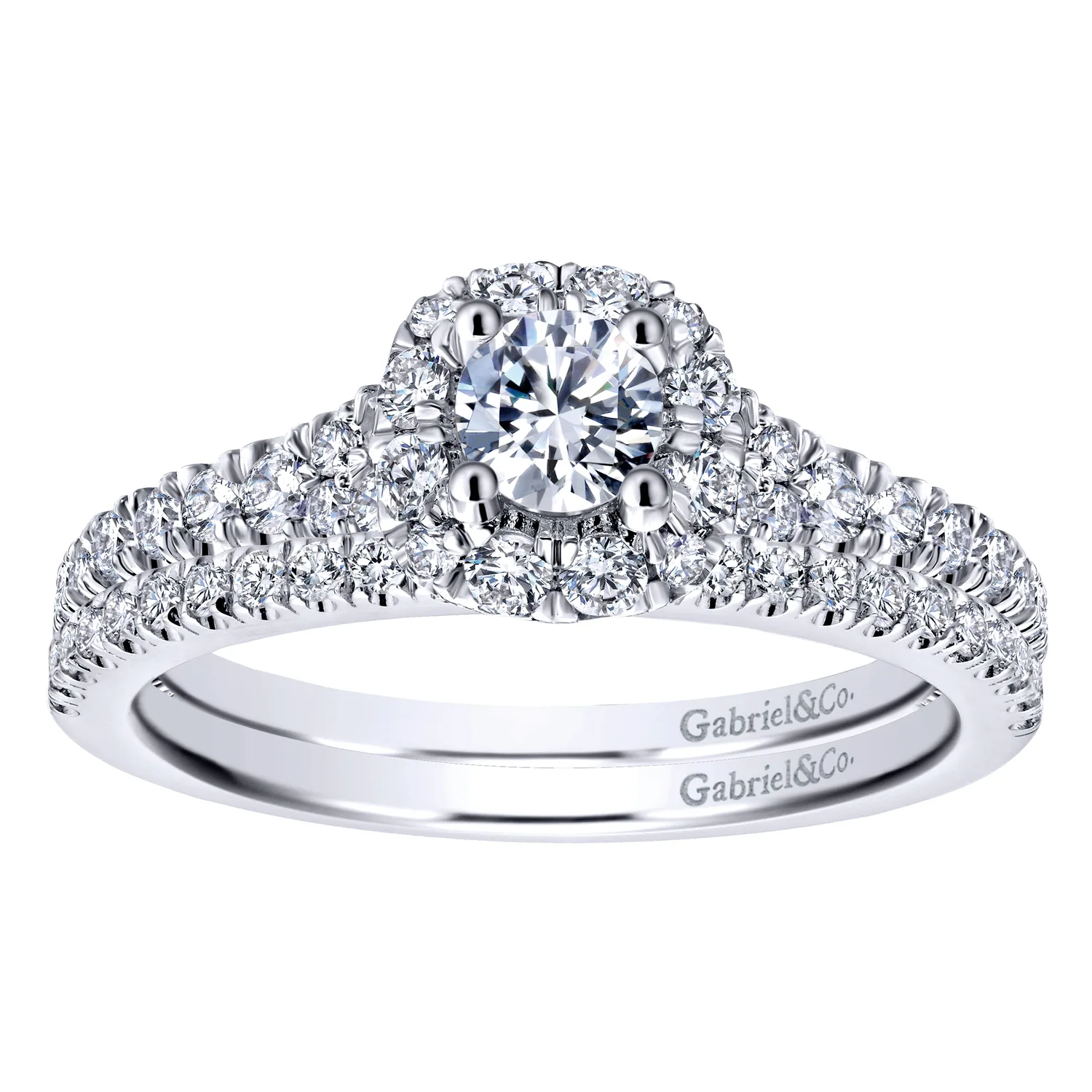 Matching Wedding Band in 14K White Gold, photograph 4