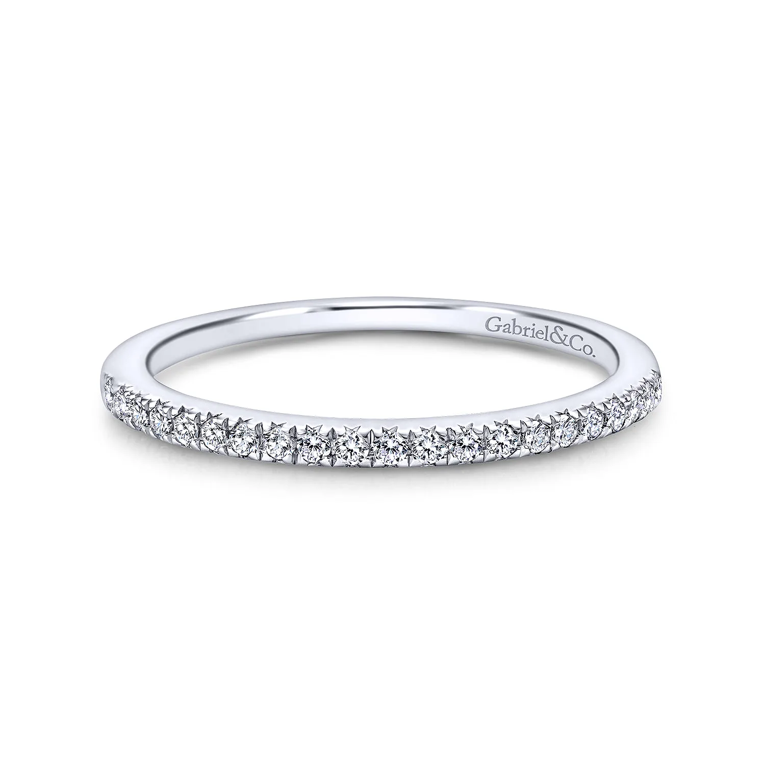 Matching Wedding Band in 14K White Gold