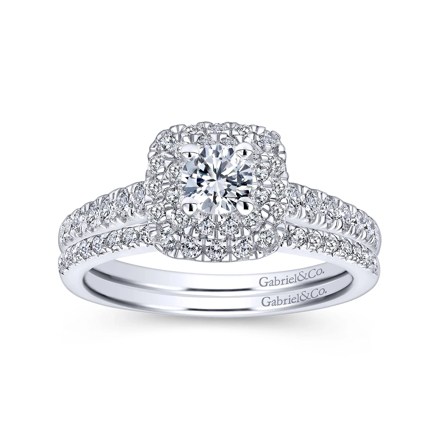 Matching Wedding Band in 14K White Gold, photograph 4